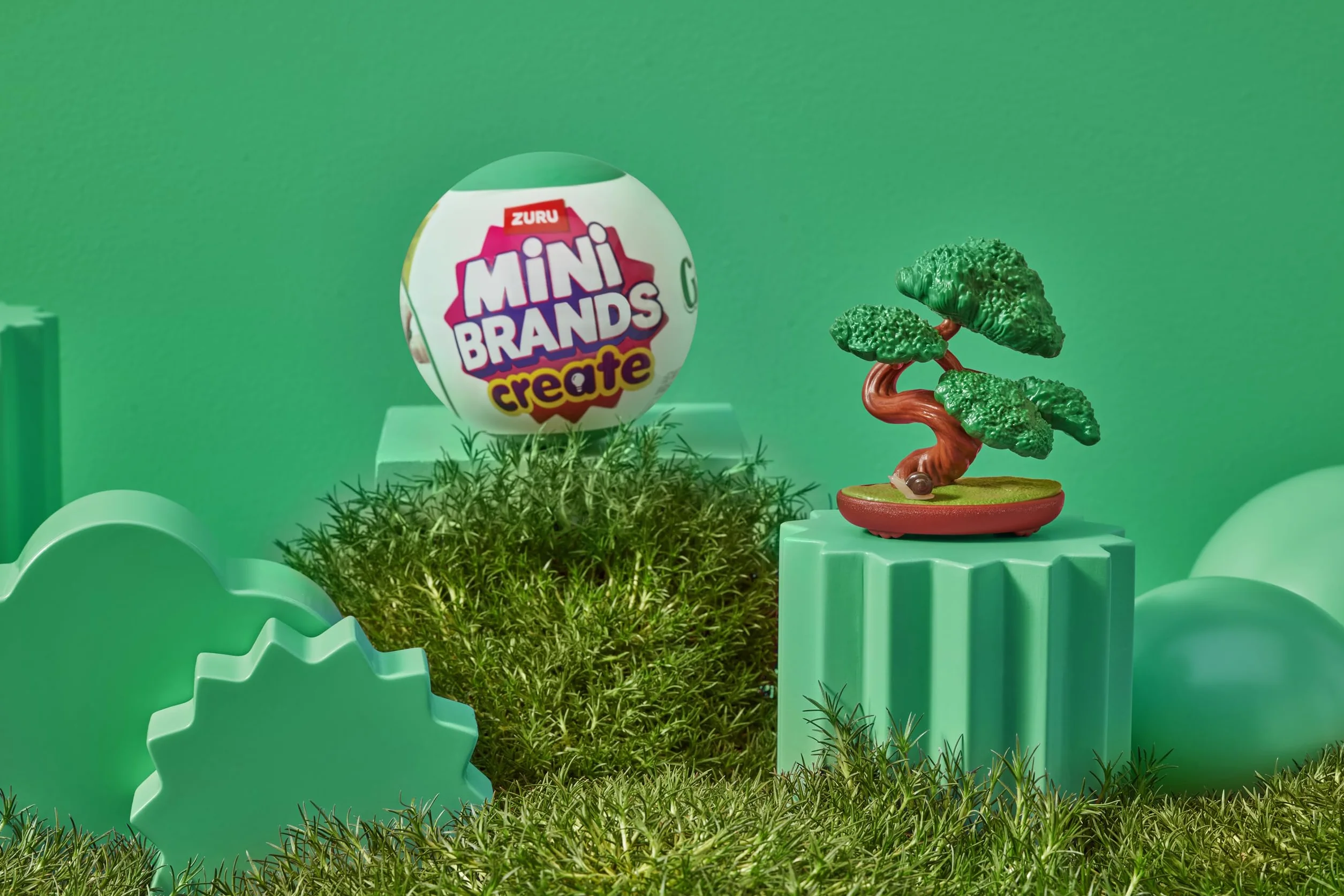 Mini Brands Kapsuła niespodzianka Create Garden od ZURU z minis do kolekcjonowania ogrodnictwa, (1 kapsułka)