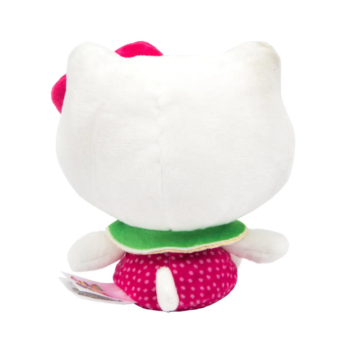 Hello Kitty Macedonia Scented Plush, 12 cm czerwona sukienka, urocza postać Hello Kitty, Scented Soft Toy, oficjalny licencjonowany produkt, dla fanów i kolekcjonerów, odpowiednia dla dzieci w wieku 4