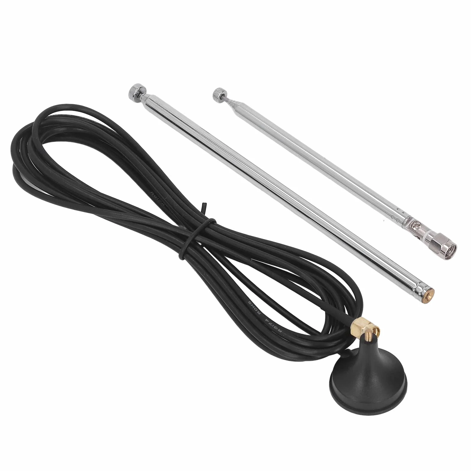 Odbiornik Antena Wspierająca, Antena SW do Sdr Drone Monitor Radio Odbiornik Sdr Akcesoria do montażu zewnętrznego 0,1 MHz do 1,7 GHz TCXO