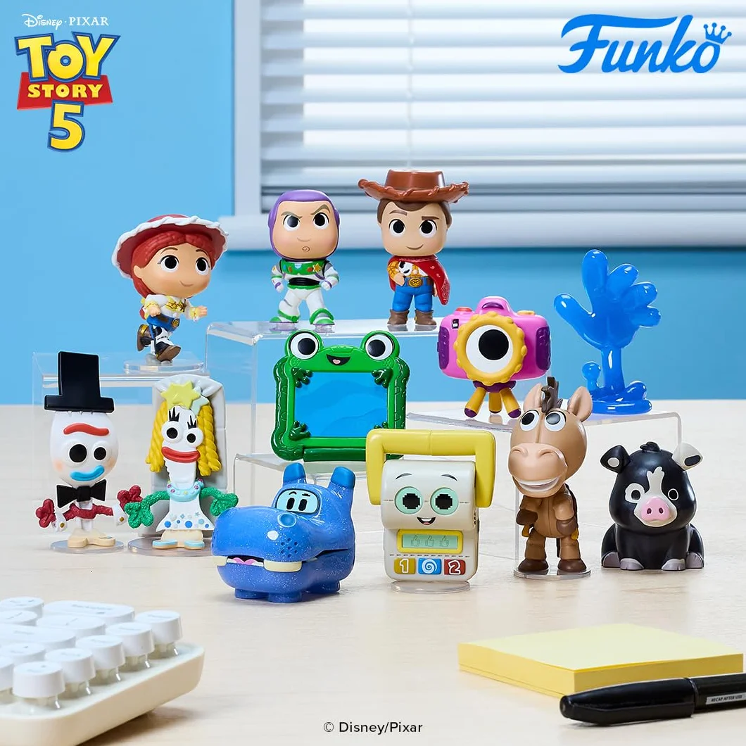 Funko Mystery Mini: Toy Story 5-1 Of 12 To Collect - Różne style - kolekcjonerska figurka winylowa - pomysł na prezent - oficjalny towar - zabawki dla dzieci i dorosłych i wyświetlacze