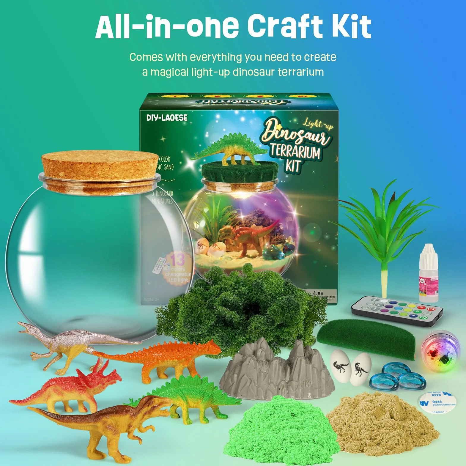 Zestaw dinozaurów Terrarium dla dzieci