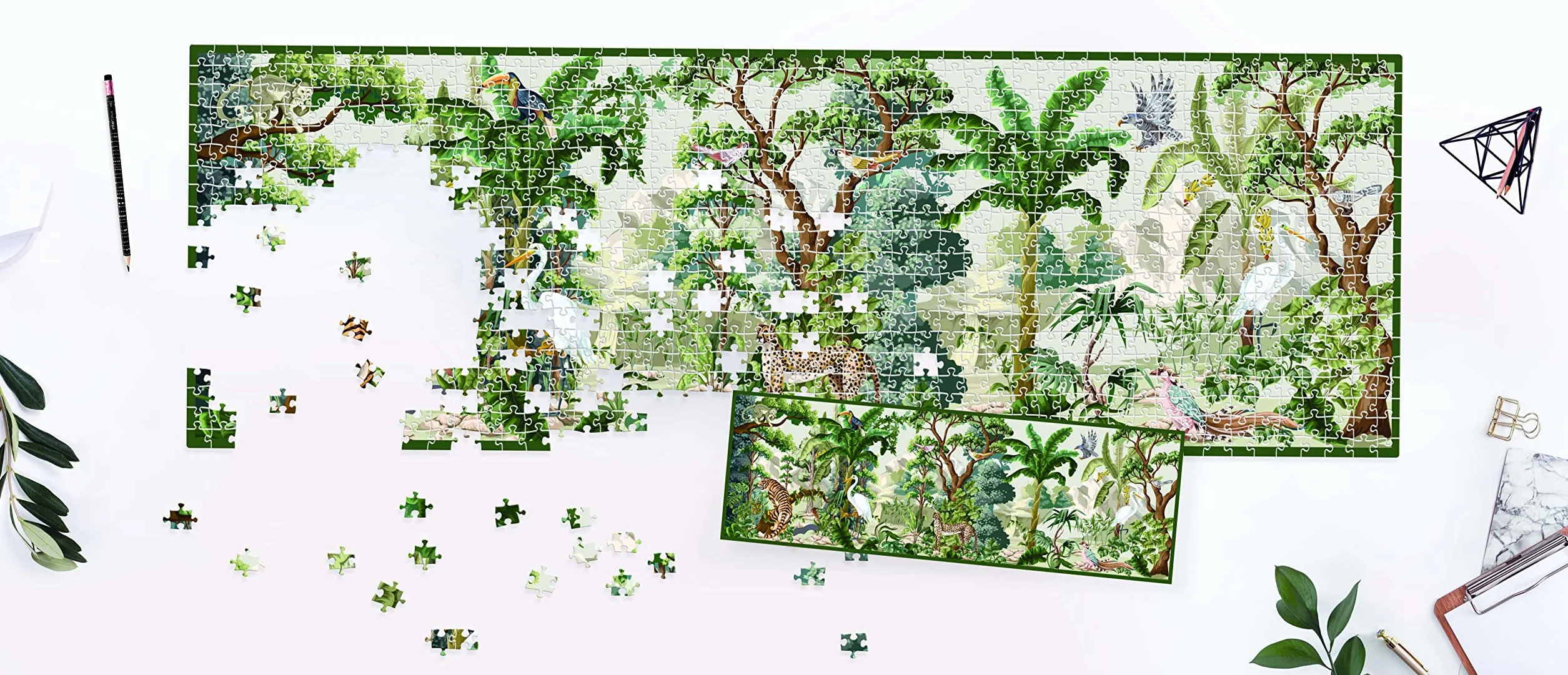 Puzzle Panorama 1000 - Secret Garden no. 1