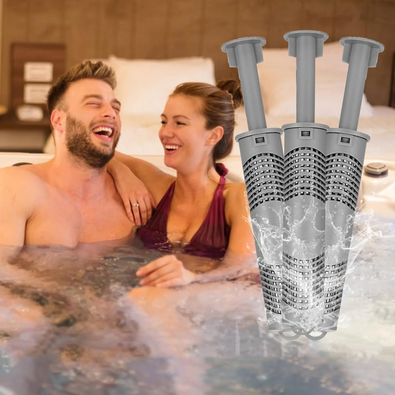 Wkład filtrujący z jonami srebra do SPA, wanny z hydromasażem, Whirlpool