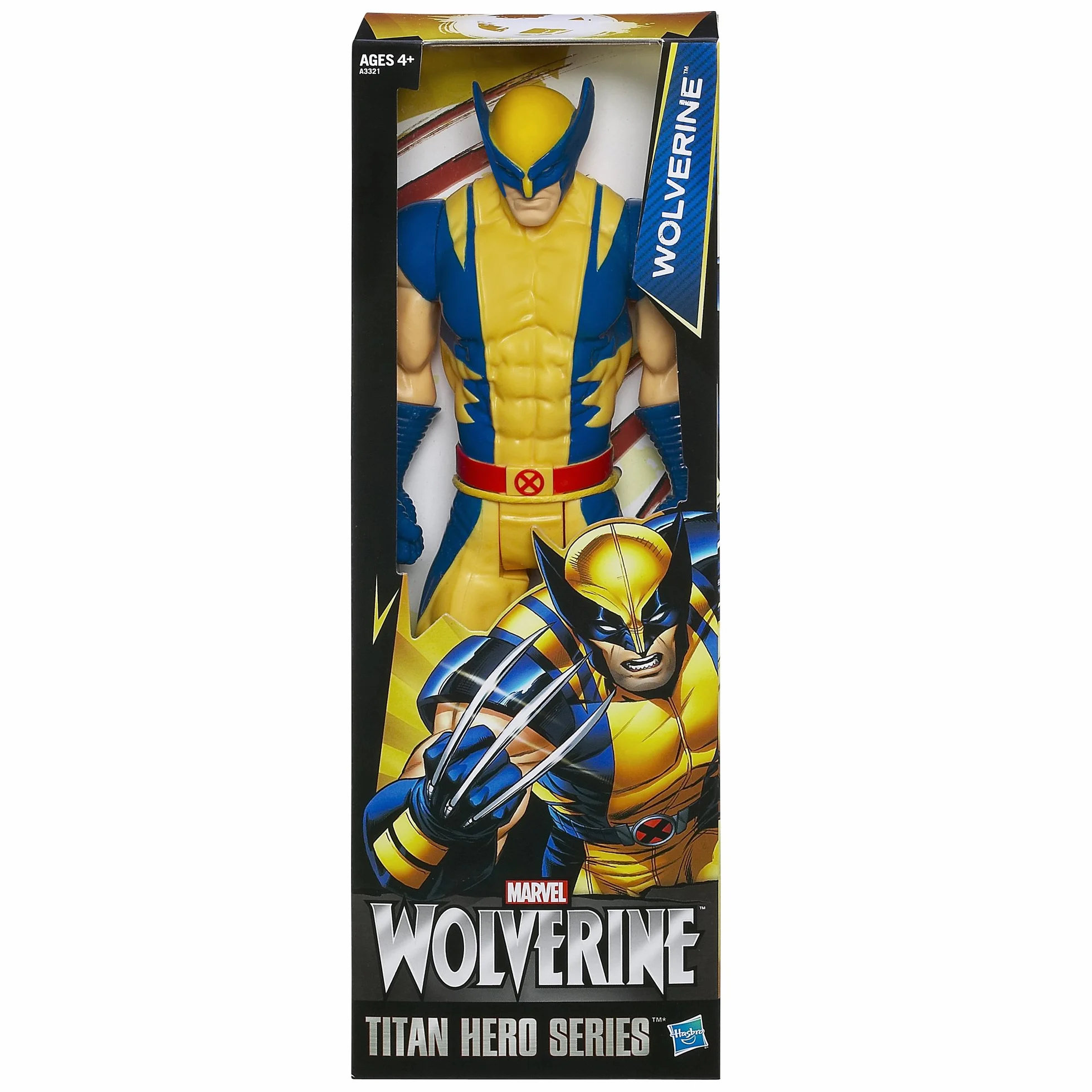 Hasbro 30 cm figurka Marvel Titan Hero Wolverine – X-Men – Avengers