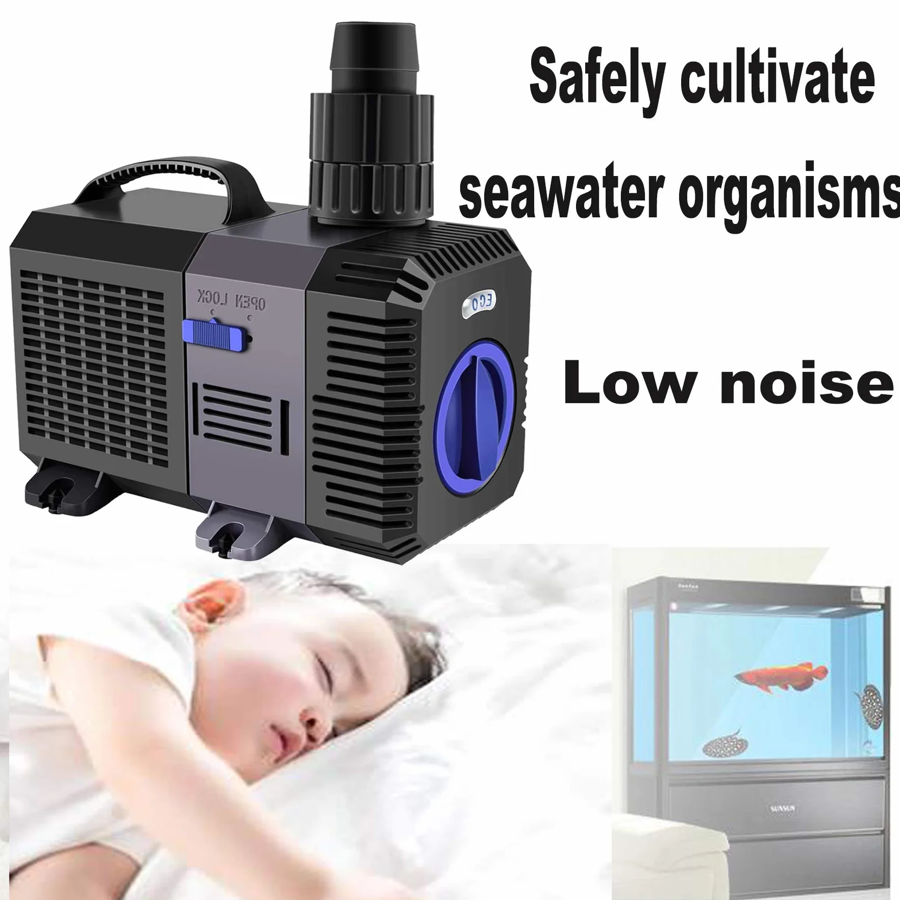 Eco pompa do oczka wodnego z filtrem 3600 l/h energooszczędna