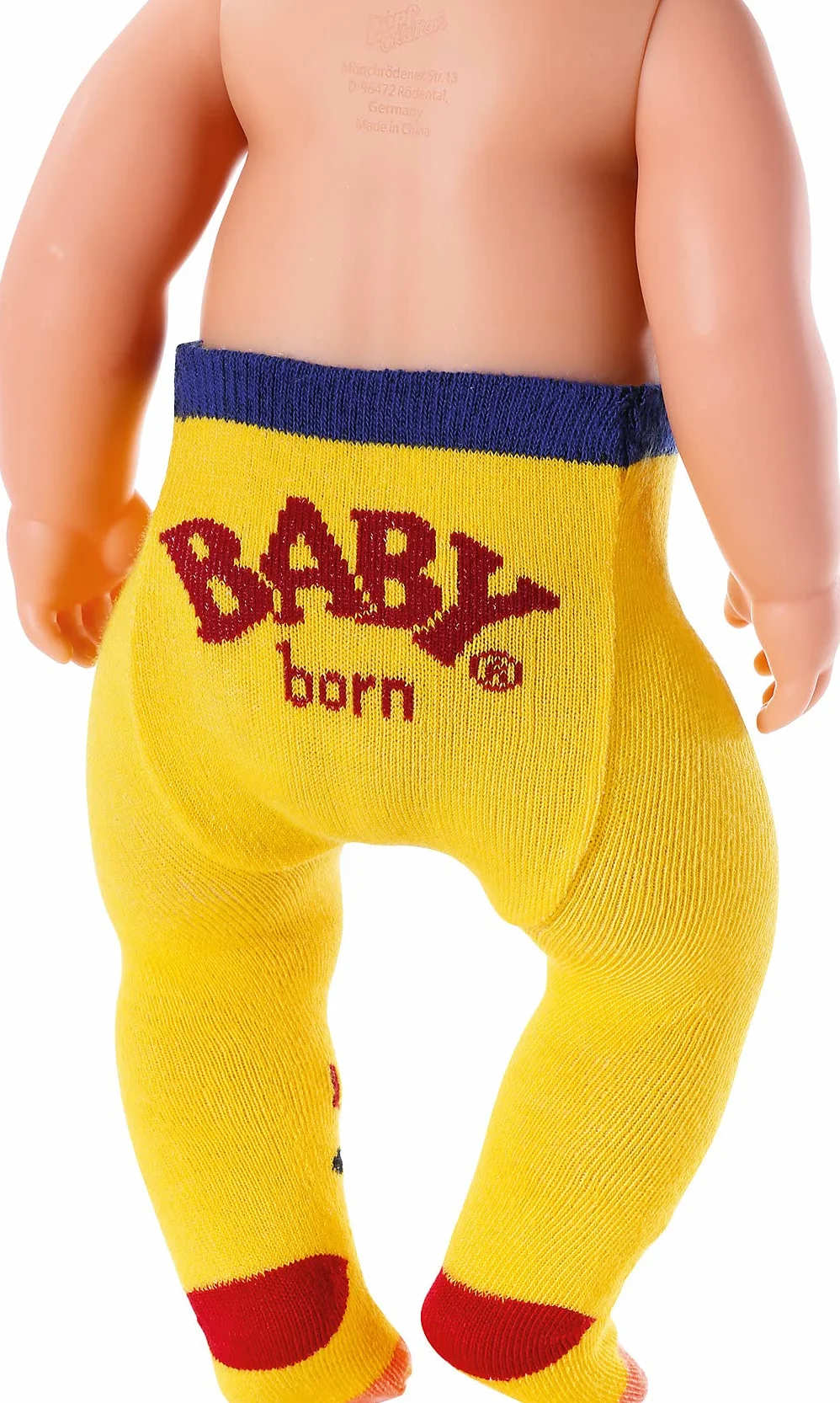 BABY born 831748 Assorted 43 cm-for Toddlers 3 Years & Up-Easy for Small Hands-Adorable Styles-Includes, Two Packs of Tights