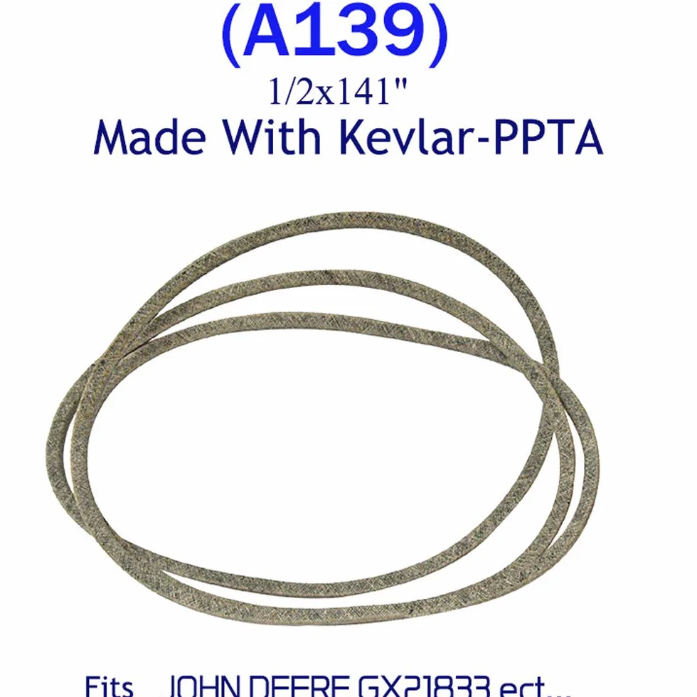 Pasek do kosiarki JOHN DEERE GX21833 Toro 119-8820 Timecutter SS 5000 5060 50 (1/2 x 140 cm) kevlar