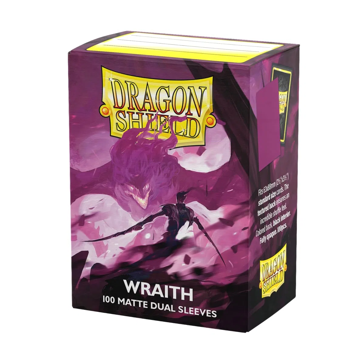 Arcane Tinmen ApS ART15056 Dragon Shield: Matte – Dual Wraith (100)