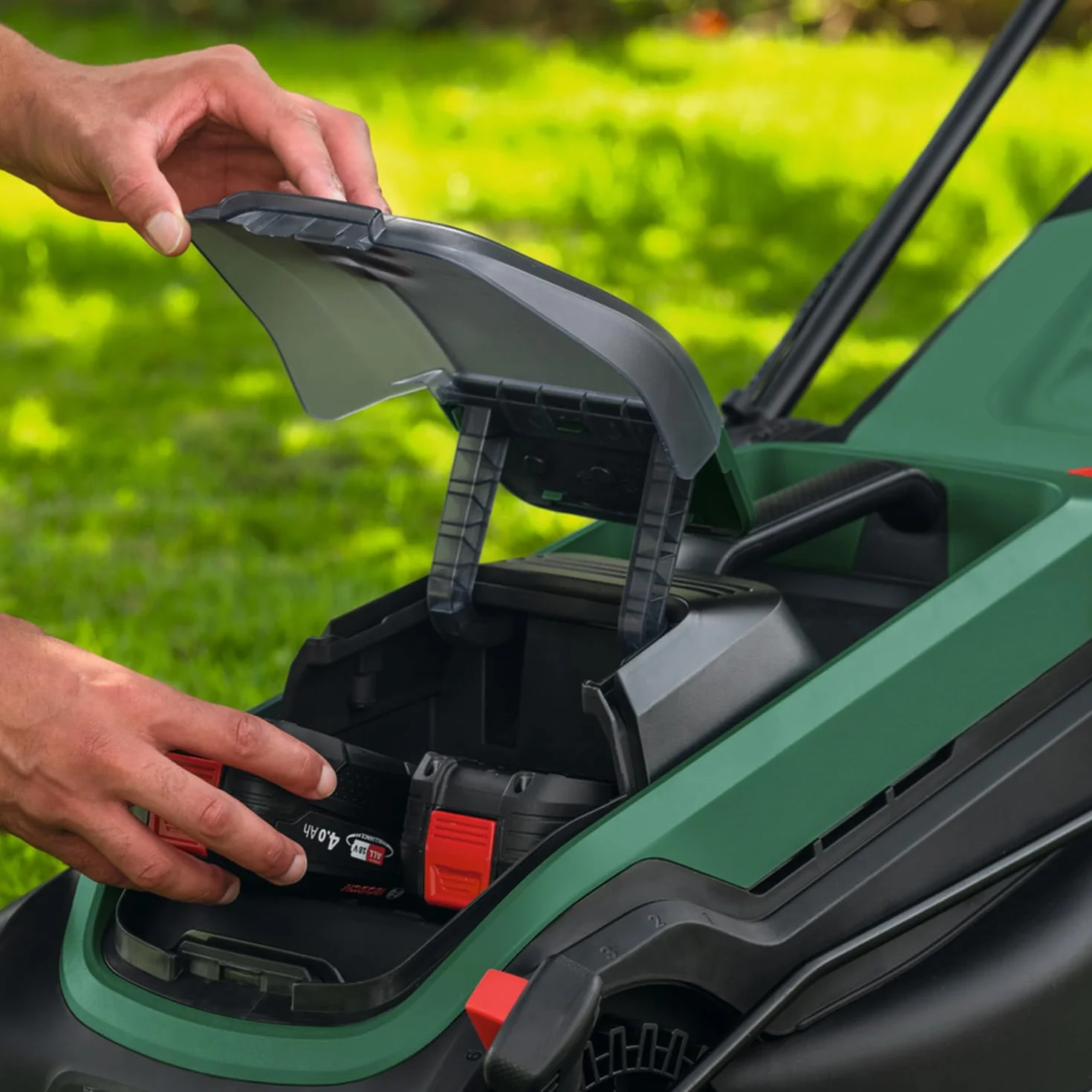 Bosch Kosiarka akumulatorowa ROTAK18V2-38 38 cm 18 V 2 akumulatory