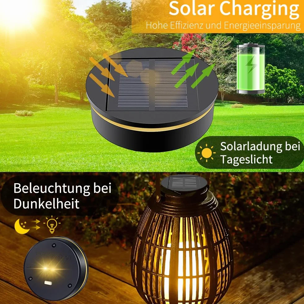 2 sztuki lamp solarnych, zamienniki do lamp solarnych, 8 cm, ciepła i biała dioda LED, pojemnik na baterie słoneczne, 800 mAh, do ogrodu LED, zamiennik do lamp solarnych, pokrywek, latarni wiszących i