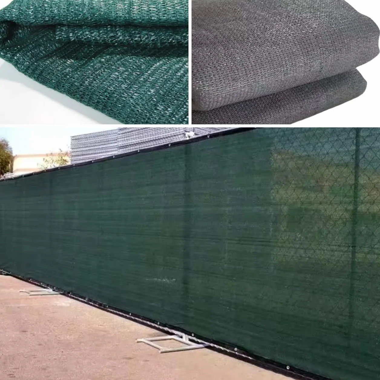 GARDENIX Osłona ogrodzenia 1,2 x 10 m zielona