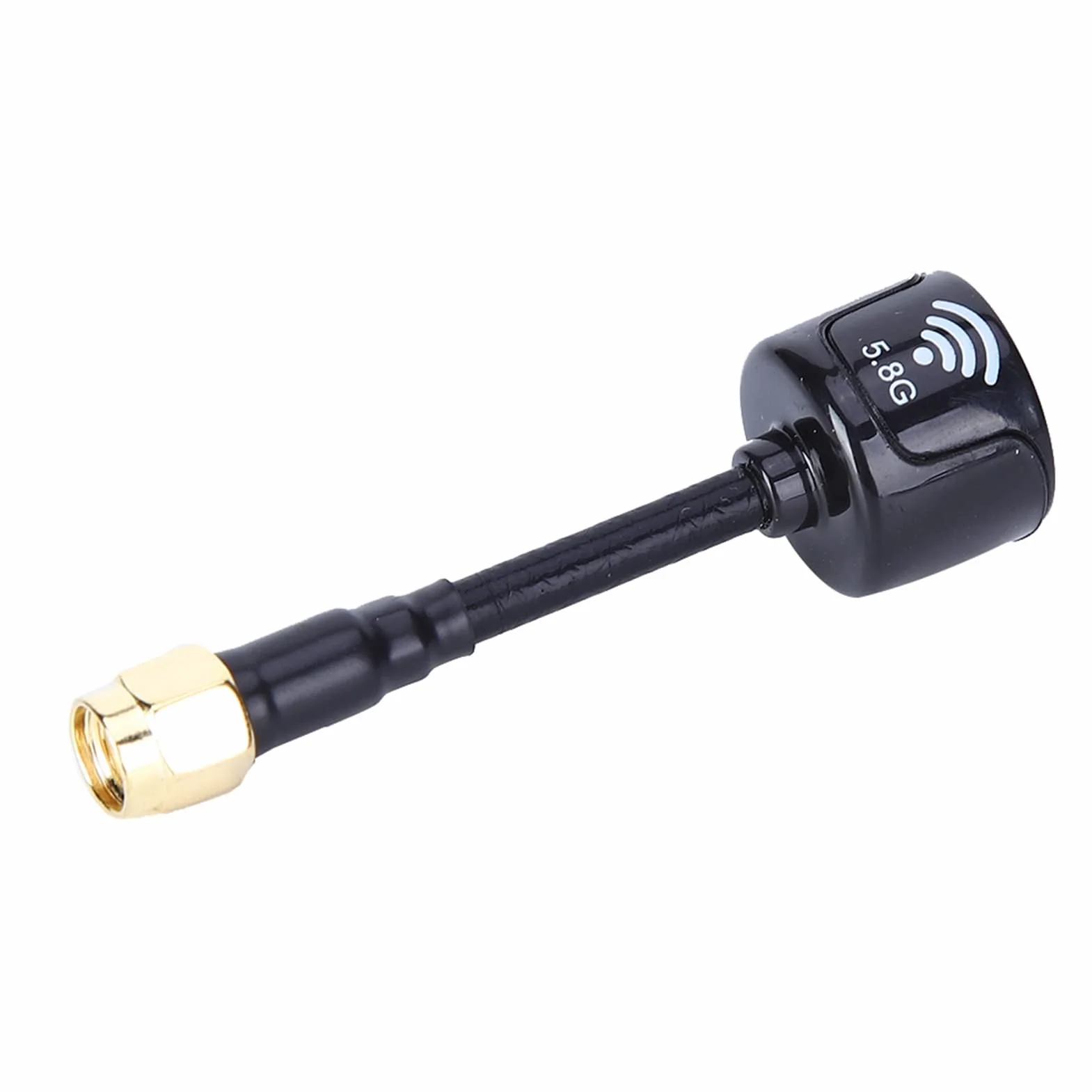 5,8 GHz Antenne, 3DBI LHCP Wysokie wzmocnienie ABS 5325-5945 MHz Kierunkowa antena wysoko wydajna dla dronów wyścigowych RC RC Partie części zamienne (RP-SMA Inner Holez)