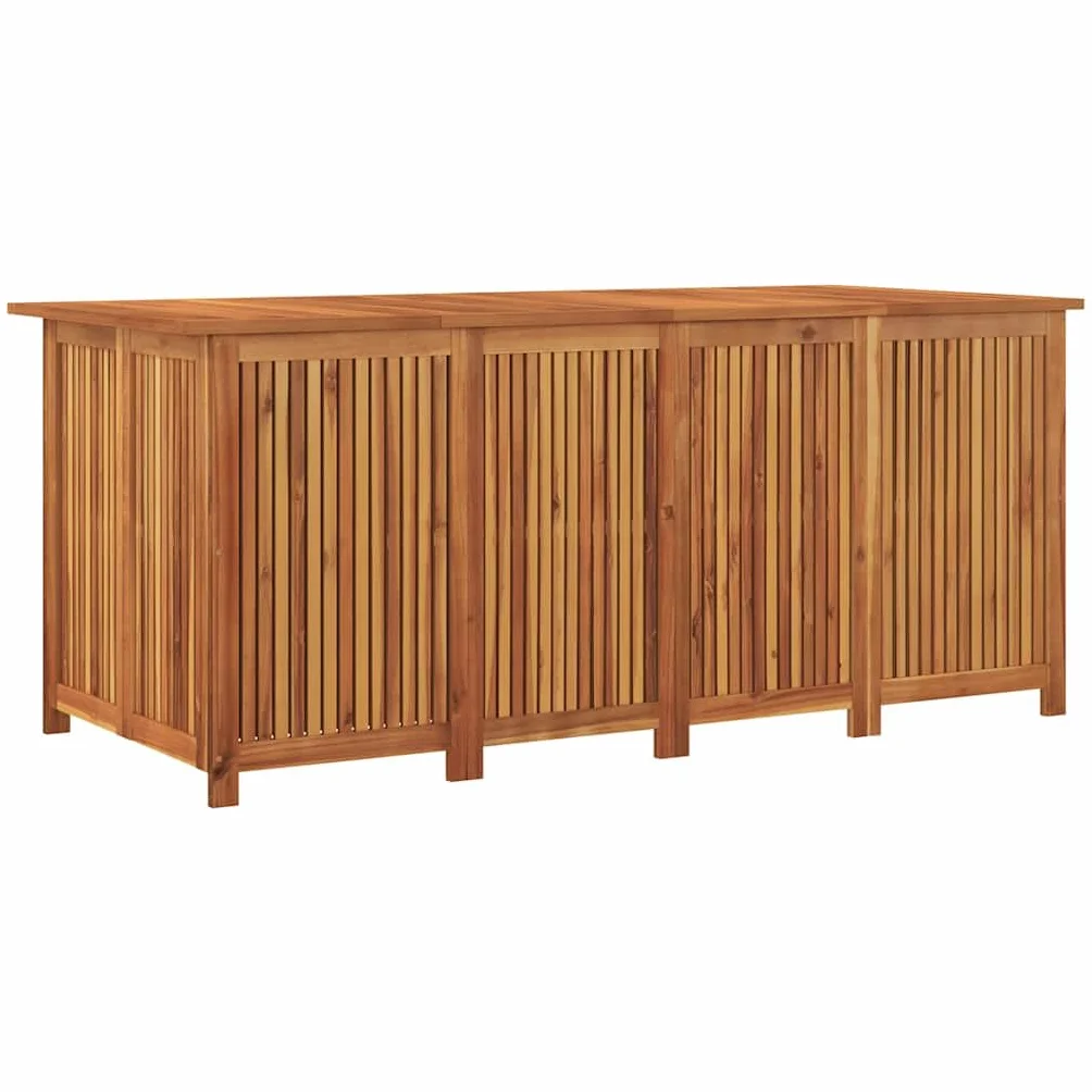 vidaXL Skrzynia ogrodowa 200x80x75 cm lite drewno akacjowe pojemnik do przechowywania