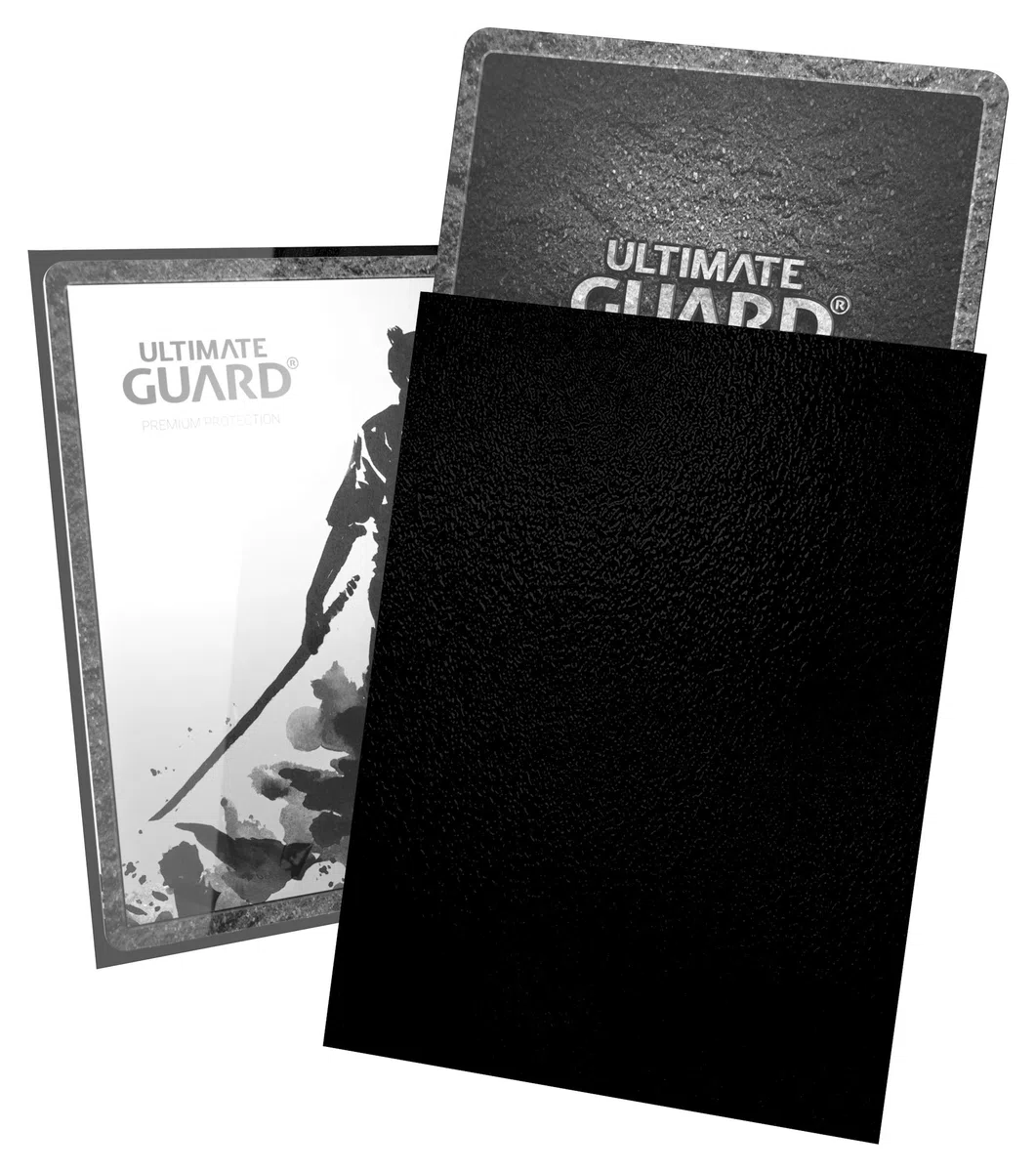 Ultimate Guard - UGD010112 - Rękawy Katana - czarne (100) - rozmiar standardowy, 66 x 91 mm