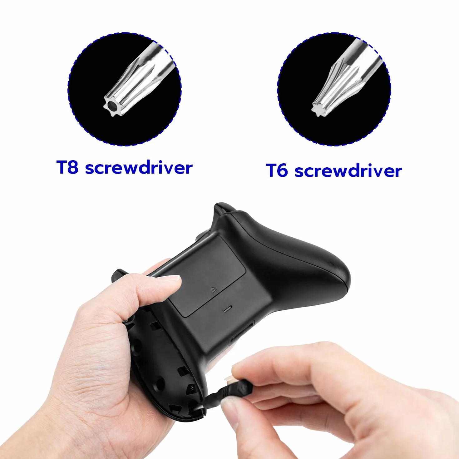 Mcbazel 5 w 1 TMR Joystick zamienne części naprawcze uchwyty na kciuki kompatybilne z kontrolerem X Box Series X/S/One/One X/One S