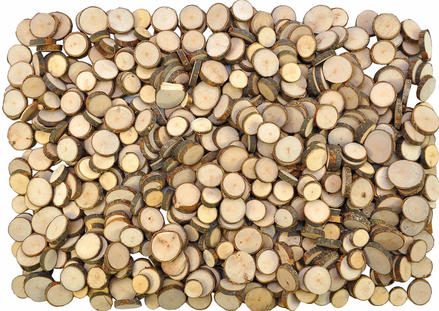 Eduplay Tarcze z naturalnego drewna do majsterkowania 1000 g