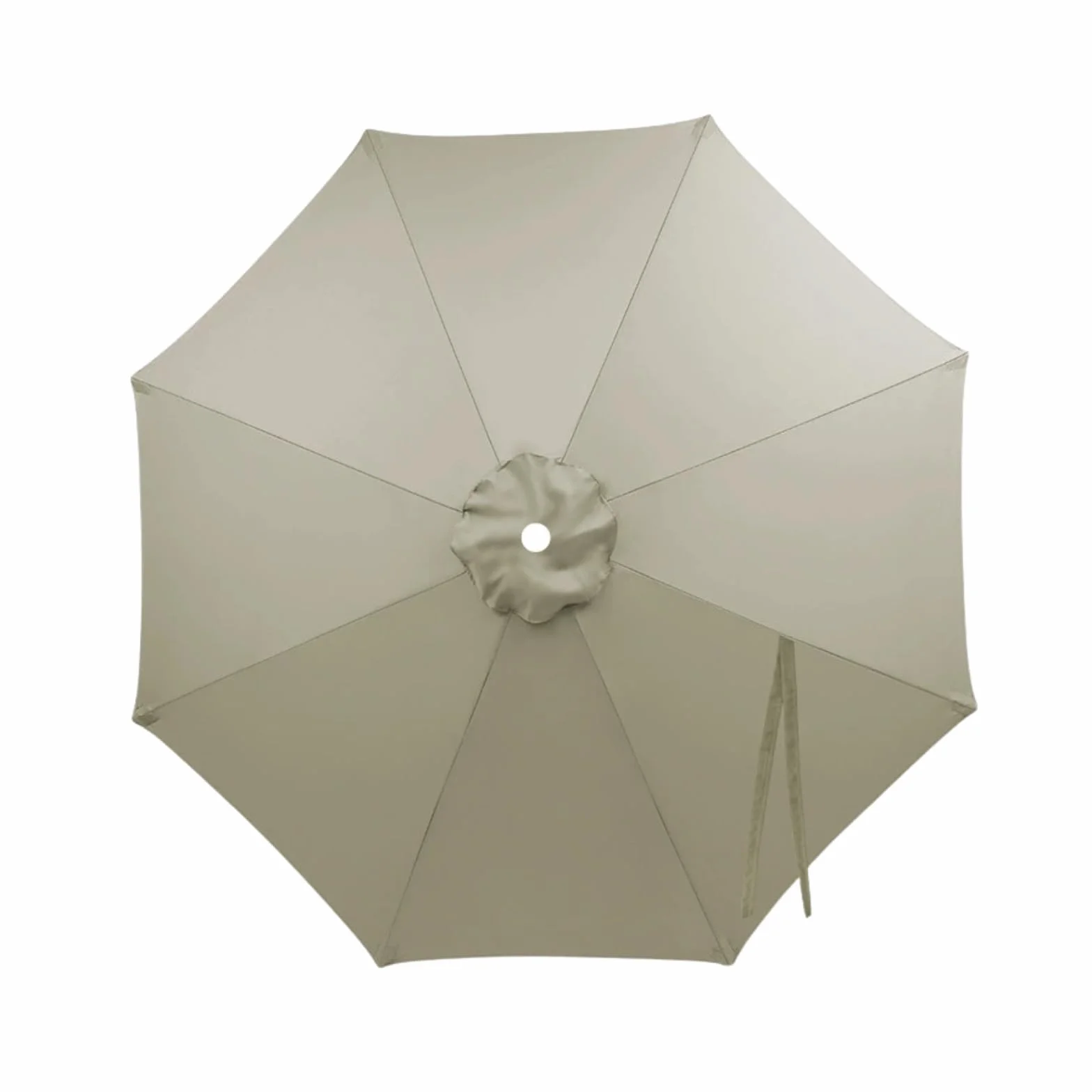 Wymienne Poszycie Parasola Wodoodporny Ochrona UV 8 Żeber Gruba Tkanina Parasol Przeciwsłoneczny Ogrodowy Patio