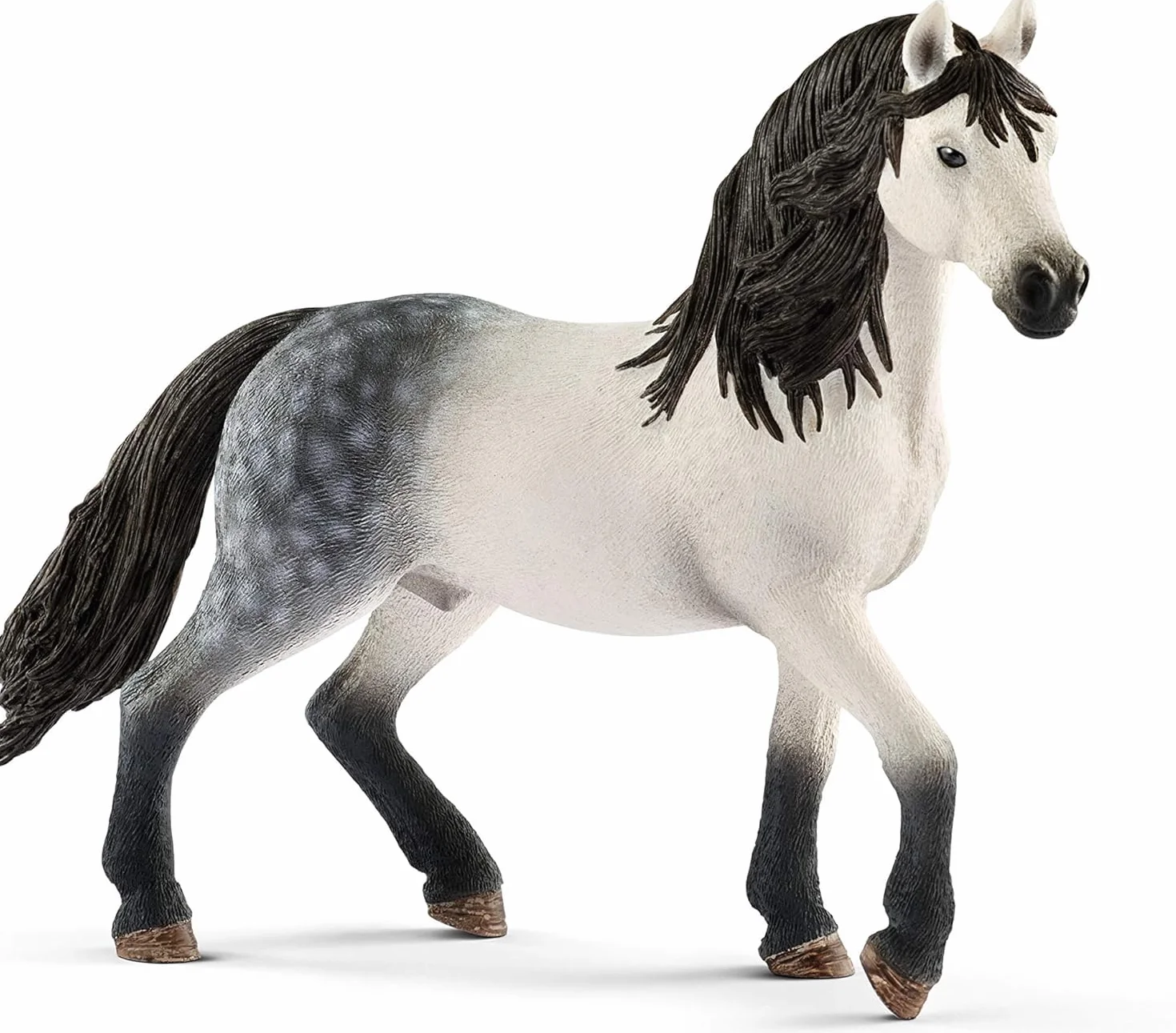 schleich HORSE CLUB | Ogier andaluzyjski 13821 | realistyczny koń schleich | idealny prezent dla dziewczynek i chłopców | zabawka z koniem schleich dla dzieci od 5 lat | 14 x 4 x 11 cm