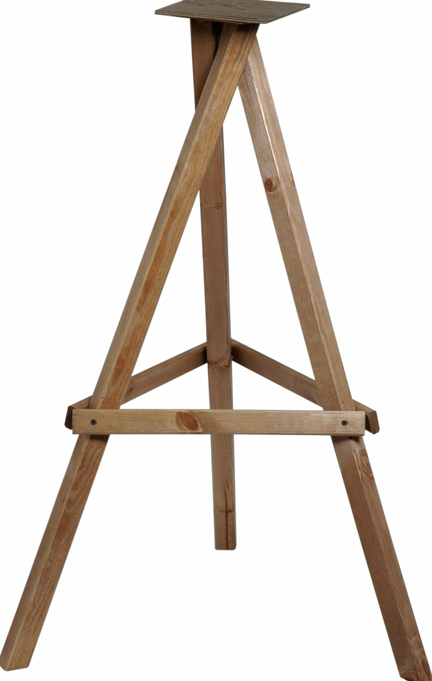 dobar Stojak na karmnik dla ptaków z drewna sosnowego 60 x 60 x 90 cm
