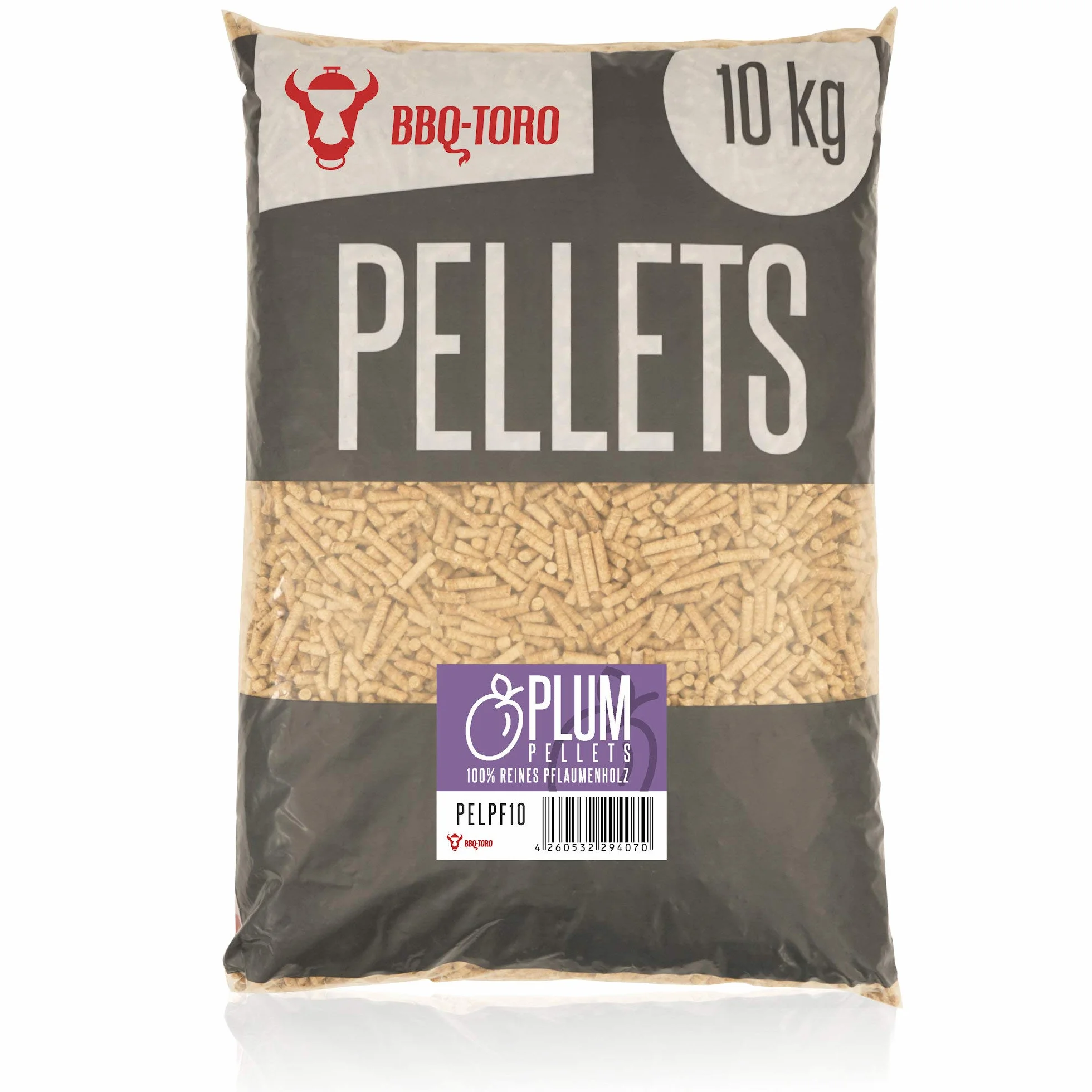 BBQ-TORO Plum Pellet 10 kg z drewna śliwkowego do grilla i wędzarni