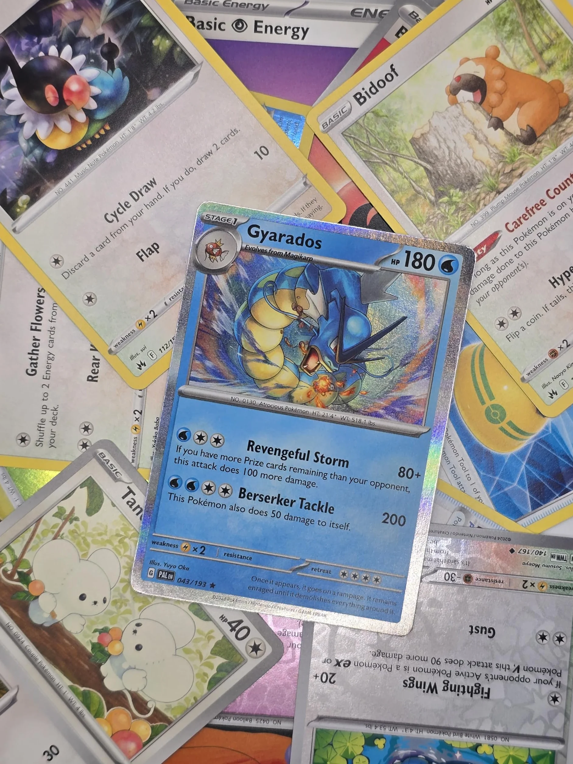 Różne karty Pokémon, 50 szt.