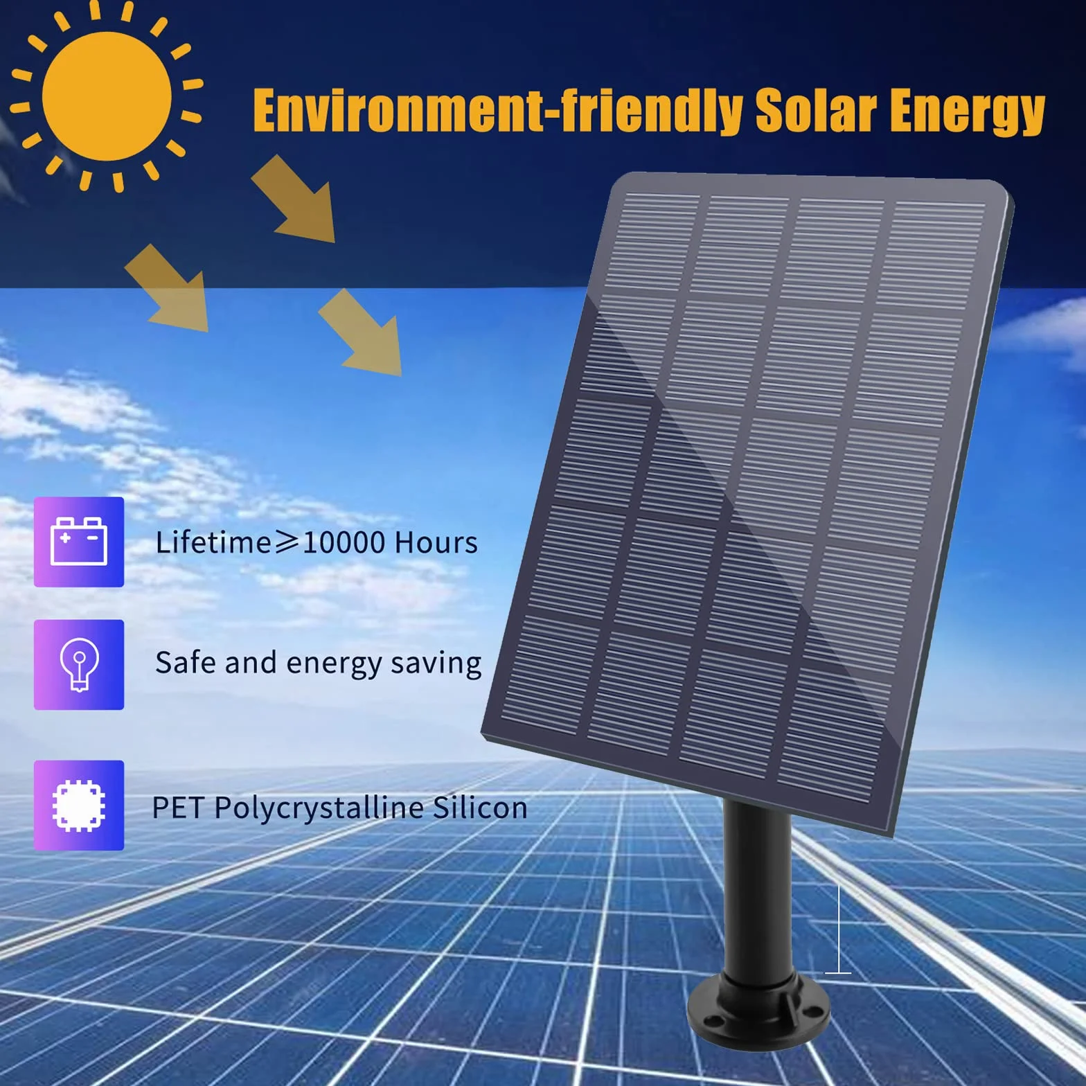 Andoer Solarna Pompa do Fontanny Pływająca 4 Dysze Staw Ogrodowy Zbiornik Ryby