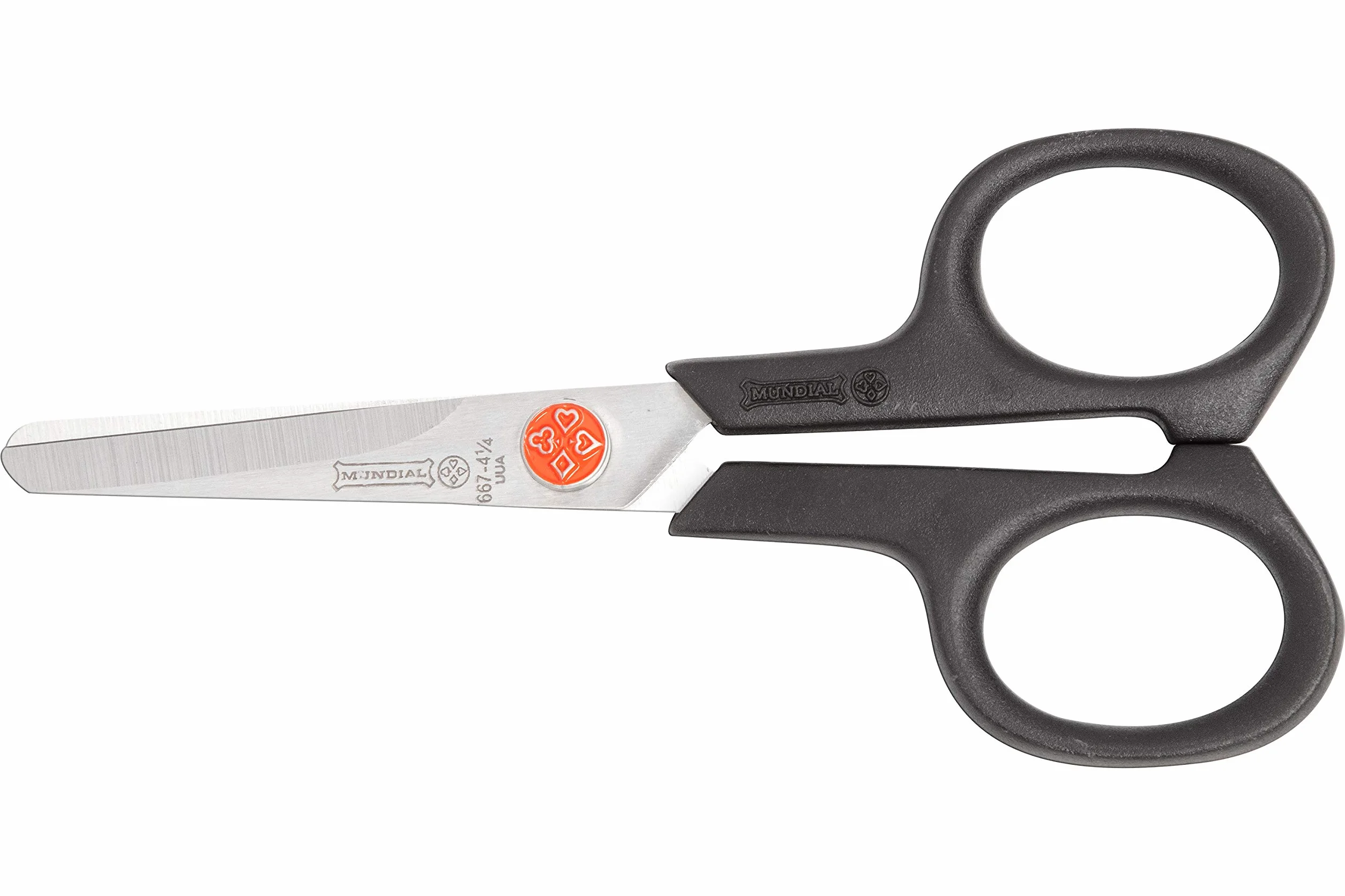 Mundial BP667 Nożyczki szkolne/kieszonkowe Red Dot 4 1/10.2 cm