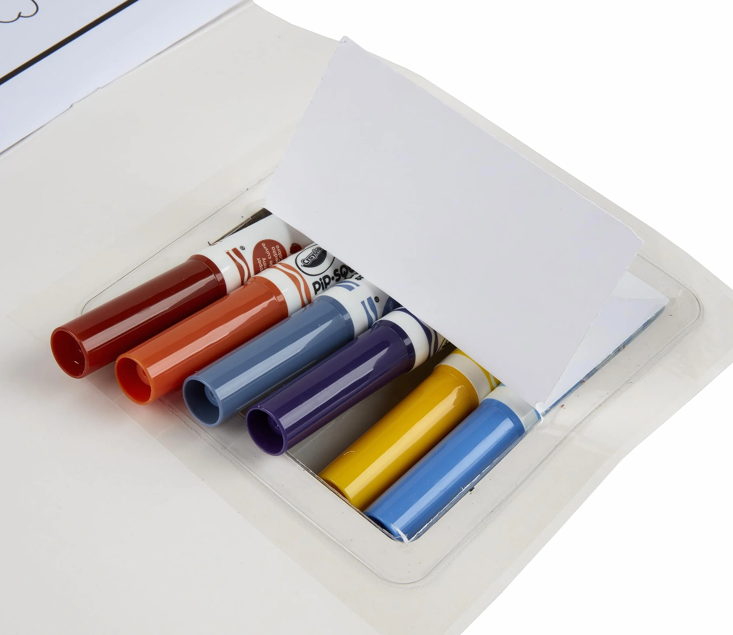 CRAYOLA Kolorowanie według numerów – niebieski (zawiera 16 kolorowanek i 6 minimarkerów) | edukacyjna zabawa w kolorowanie dla wczesnych lat, dla dzieci w wieku od 3 lat