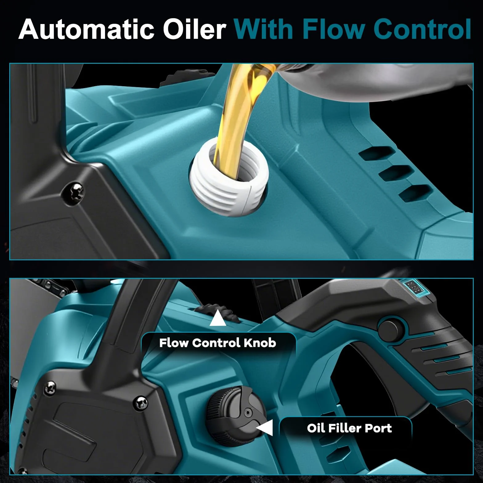 Makita 18V Akumulatorowa piła łańcuchowa 16 cali 40 cm bezszczotkowy silnik 1600 W