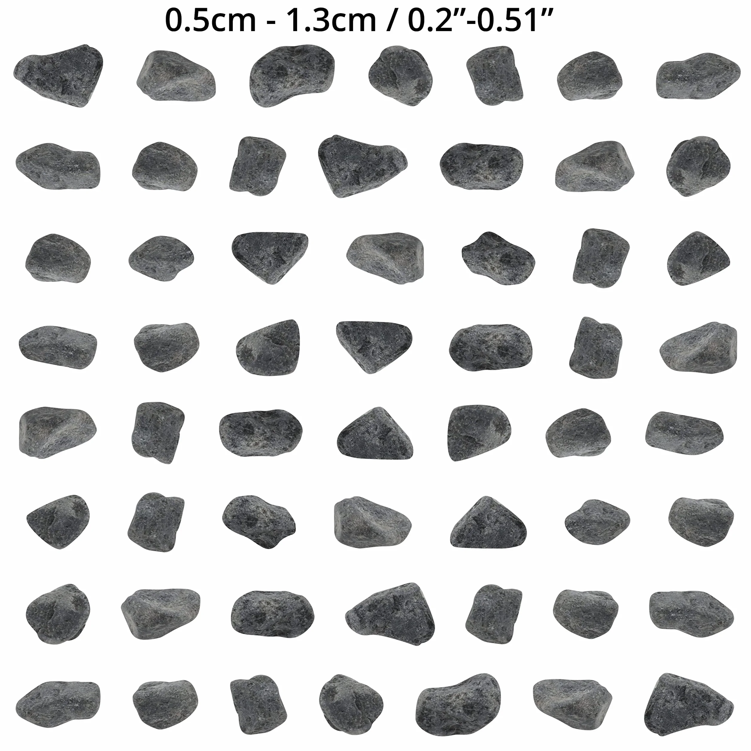 Belle You Natural Grey Dekoracyjny Żwir 3,6 kg 0,5-1,3 cm Kamienie Rzeczne do Wazonu