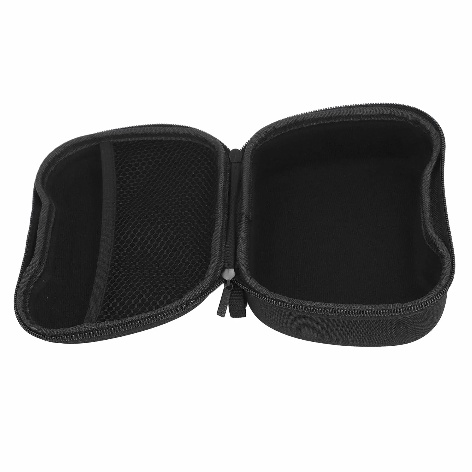 Etui do Przechowywania Kontrolera Gier na Kontroler Gier Series X S, Przenośna Twarda Torba z Kieszeniami z Siatki i Miękkim Uchwytem, ​​podwójny Zamek Błyskawiczny, (BLACK)