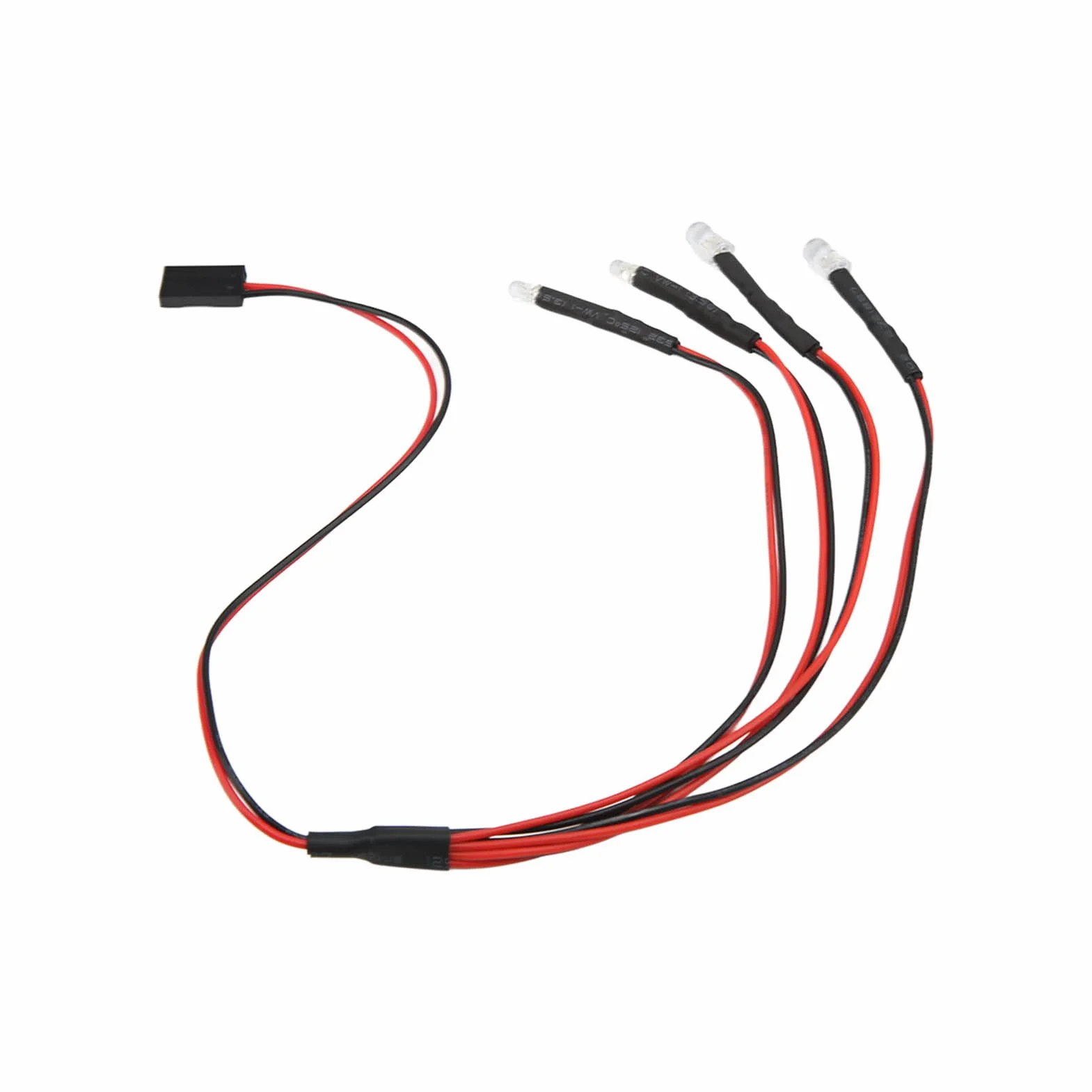 Światło LED Samochodu RC 4 Diody LED Axial SCX24 1/24 Części Modernizacyjne