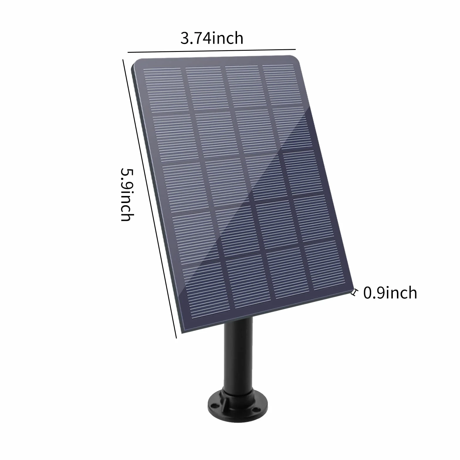 Andoer Solarna Pompa do Fontanny Pływająca 4 Dysze Staw Ogrodowy Zbiornik Ryby