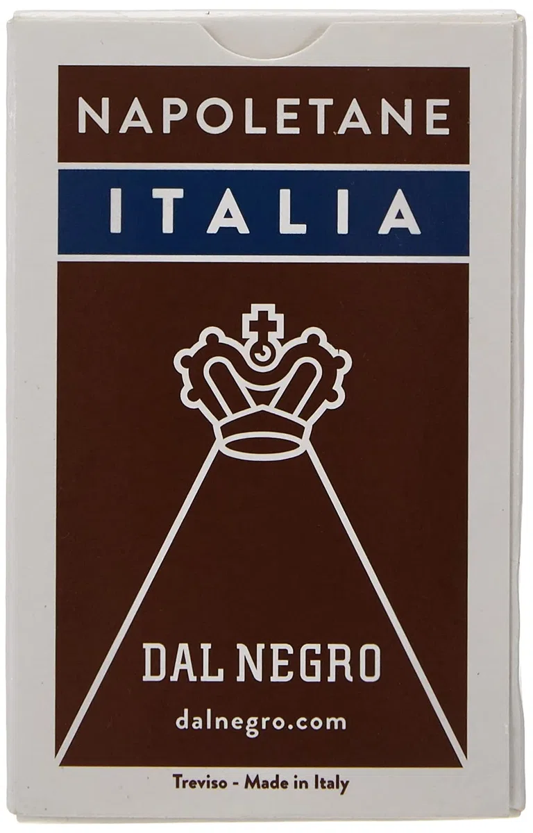 Dal - Napoletane Italia-Case brązowe regionalne karty do gry, wielokolorowe, od 3 do 99 lat, 010069