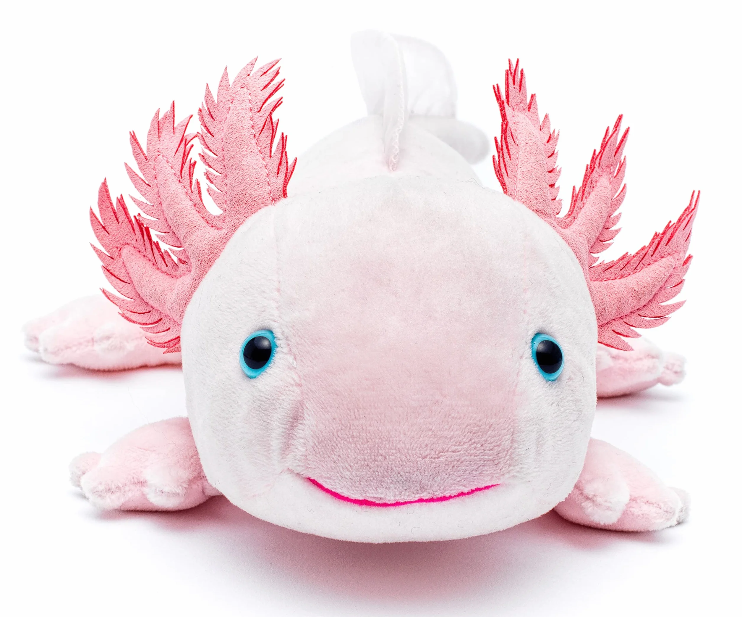 Uni-Toys – Axolotl – 32 cm (długość) – zwierzę wodne – pluszowe zwierzątko pluszowe, maskotka