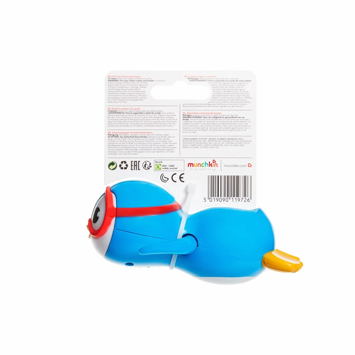 Munchkin Swimming Scuba Buddy Wind Up Bath Toy (Pack of 1)