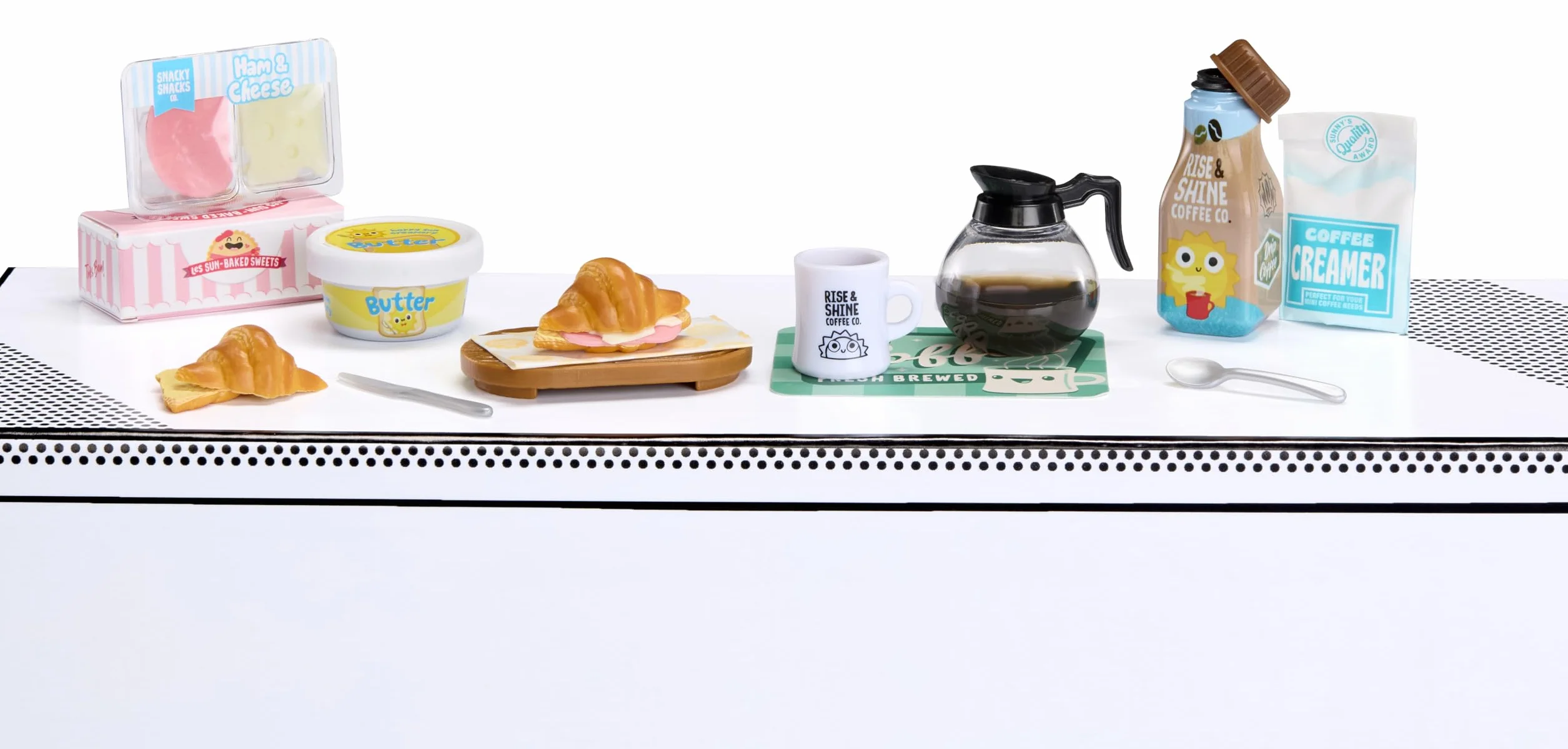 MGA’s Miniverse Make It Mini Cafe Series 6 - Sezonowe Mini Kolekcje z Żywicy z Replikami Składników do Tworzenia i Eksponowania, Niejadalne - dla Kolekcjonerów i Dzieci w Wieku 8+ Lat