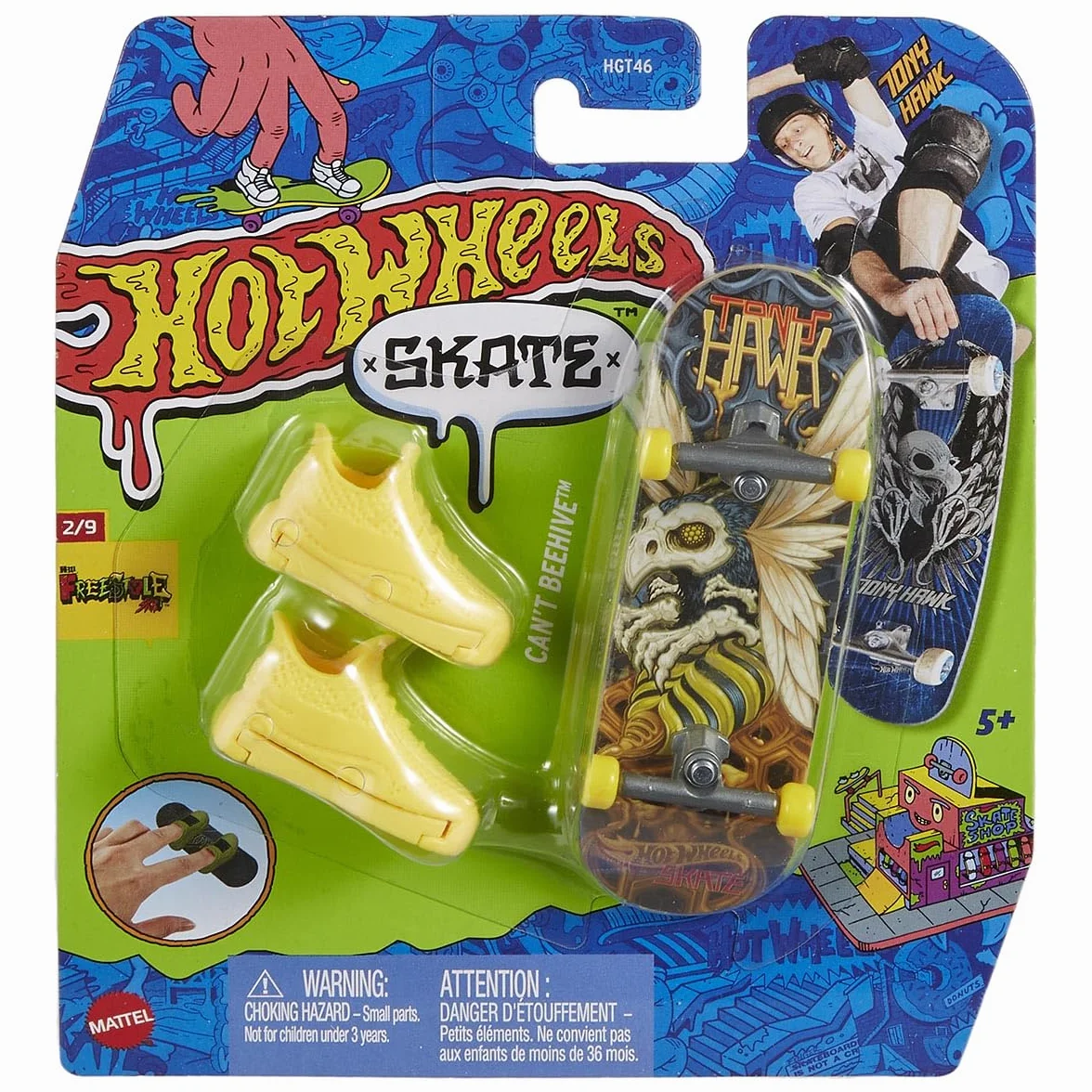Hot Wheels Mini deskorolka zawiera buty. 10 cm - różne modele