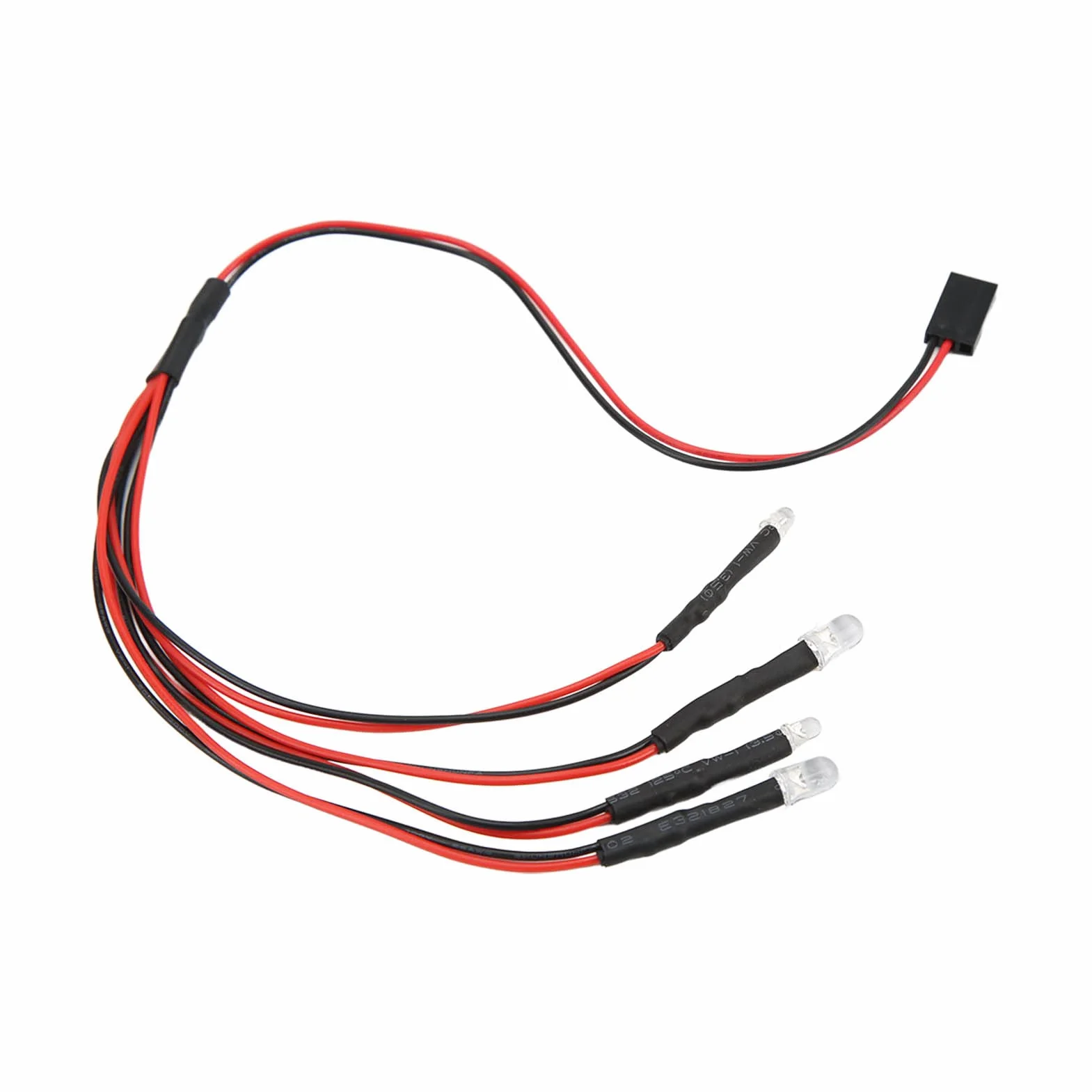 Światło LED Samochodu RC 4 Diody LED Axial SCX24 1/24 Części Modernizacyjne