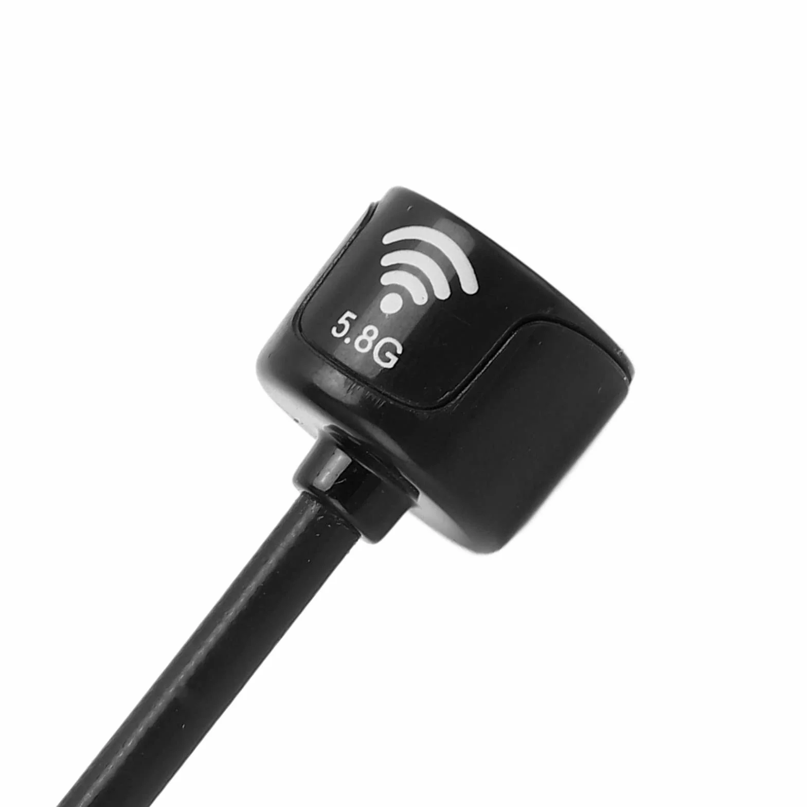 Antena 125 Mm 5,8 GHz 2,5 Dbi do Zdalnego Sterowania FPV Drone Odporna na Uderzenia Antena Zysku RHCP (Czarny)