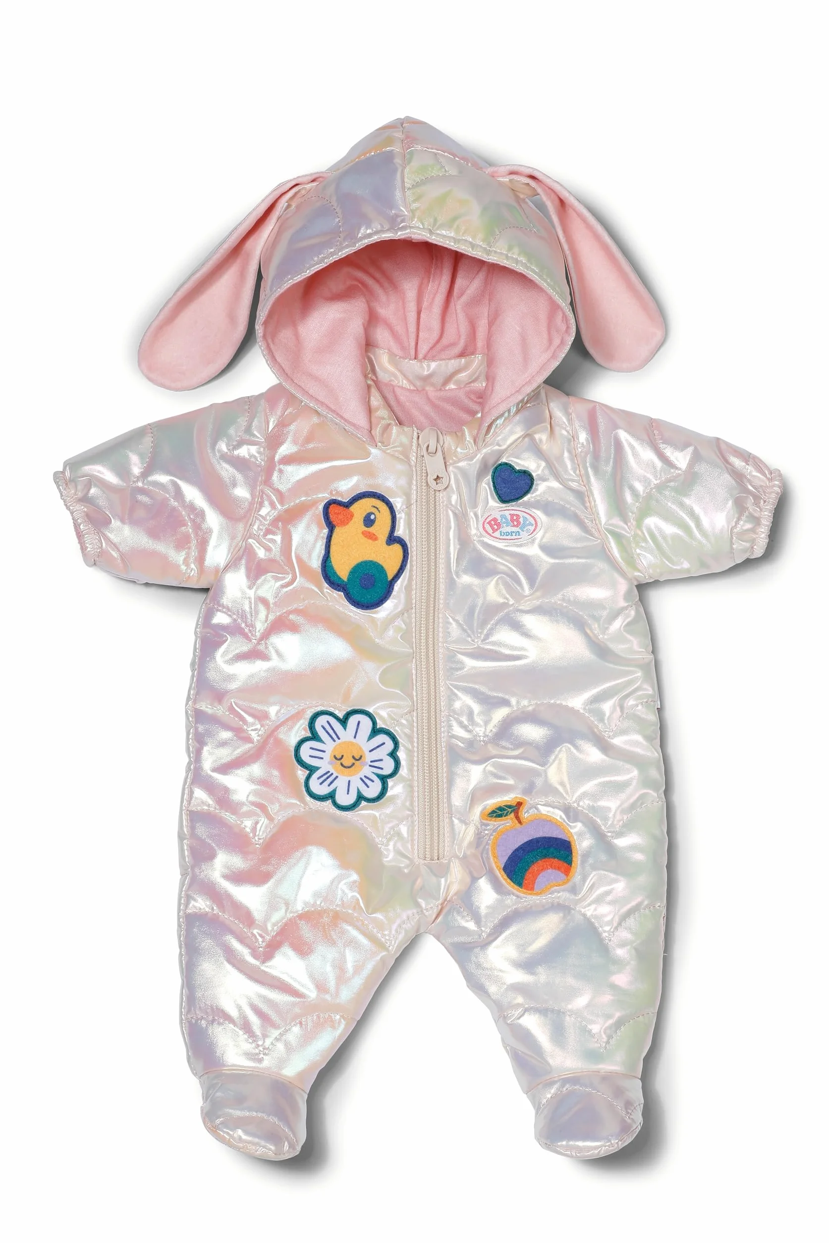 BABY born Kombinezon śnieżny z uszami królika dla lalek o wielkości 43 cm, 838174 Zapf Creation