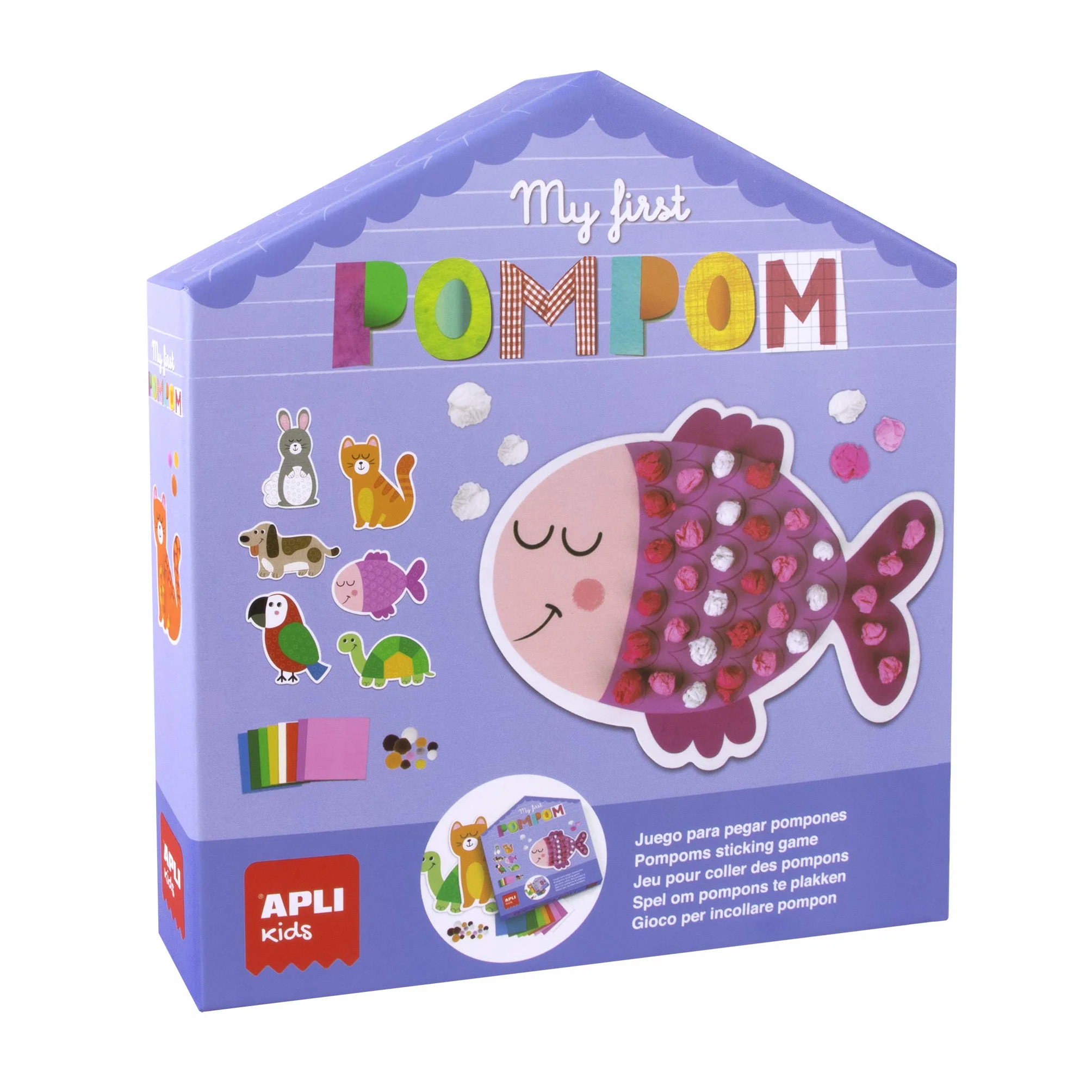 APLI Kids 18505 - Moja pierwsza gra z pomponami