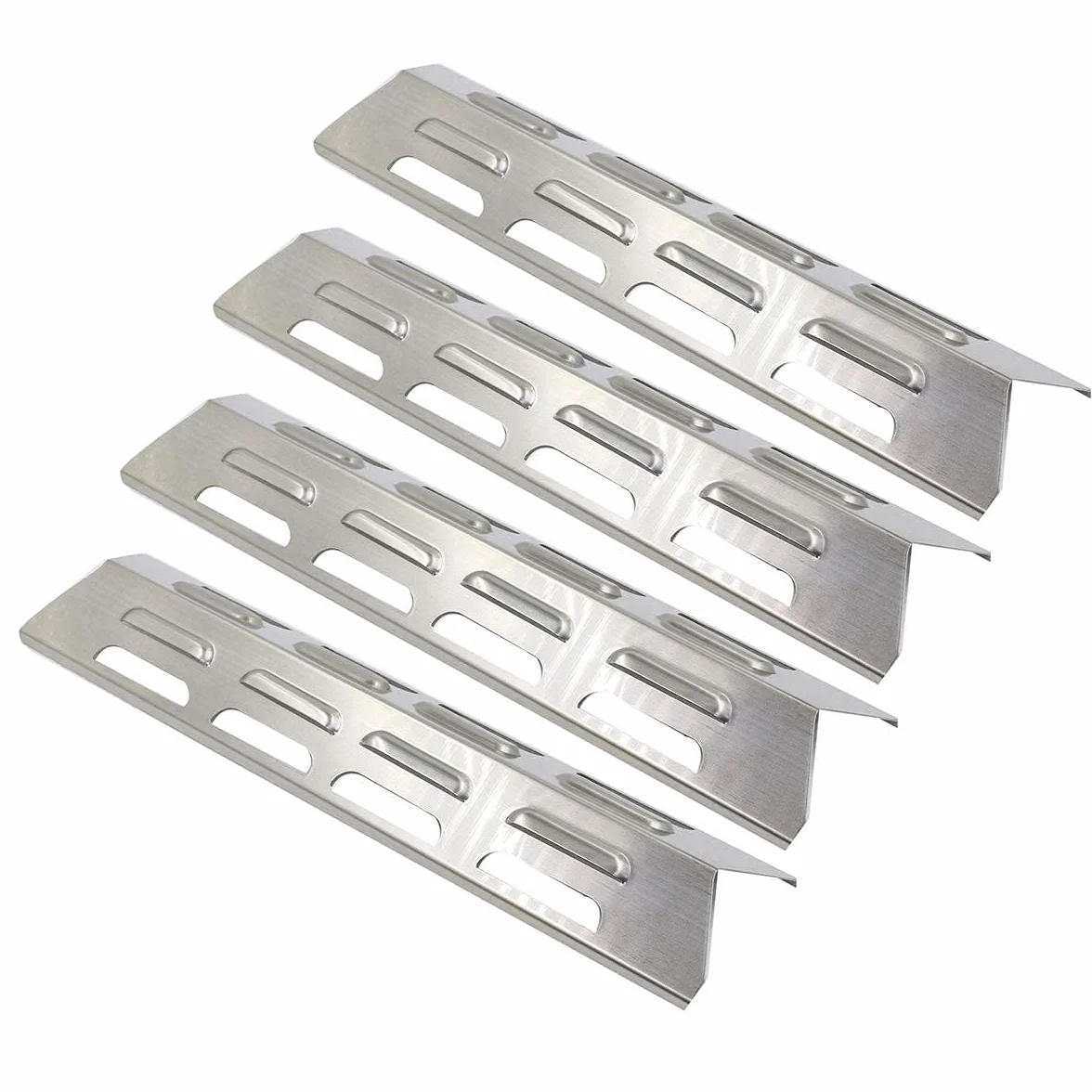 Denmay osłona palnika 41cm stal nierdzewna Flavorizer Bars do Blooma Kansas 4, Ultar 4, Uniflame 4 palniki, Ultra Chef, Tepro Richfield 4 sztuki