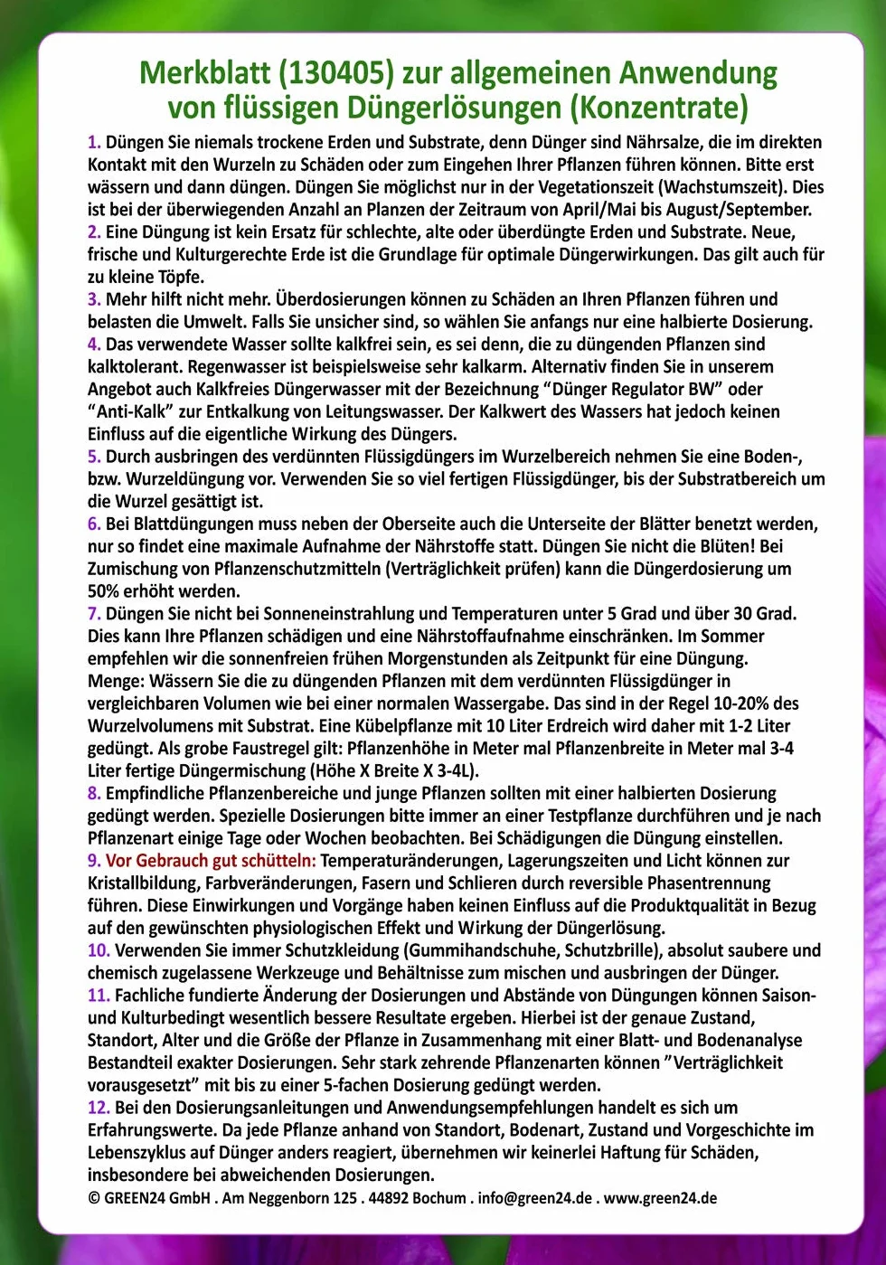 Nawóz do bambusa XL Profi Linie 1 L płynny HIGHTECH