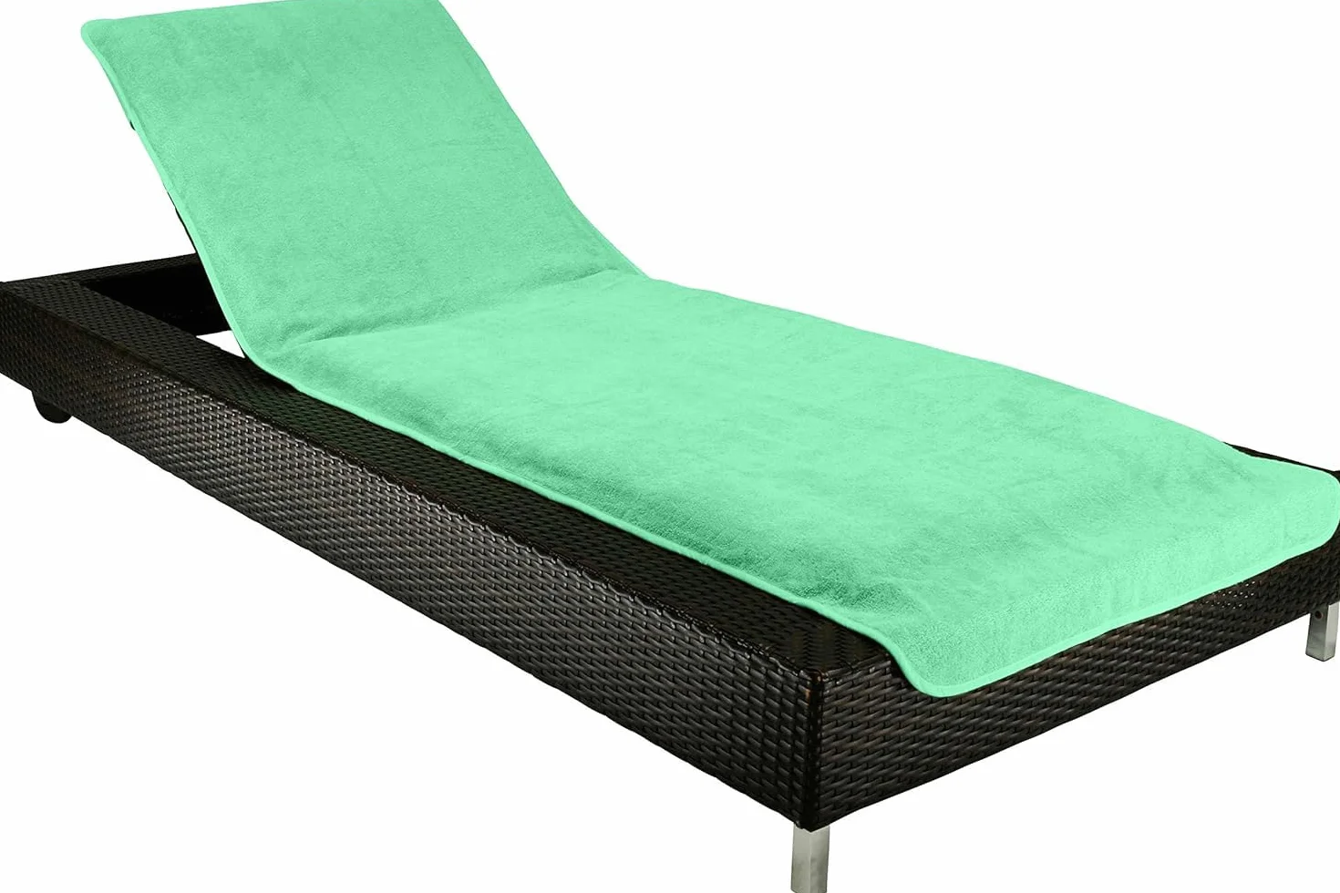 Brandsseller Pokrowiec ochronny na leżak ogrodowy 75 x 200 cm miętowy