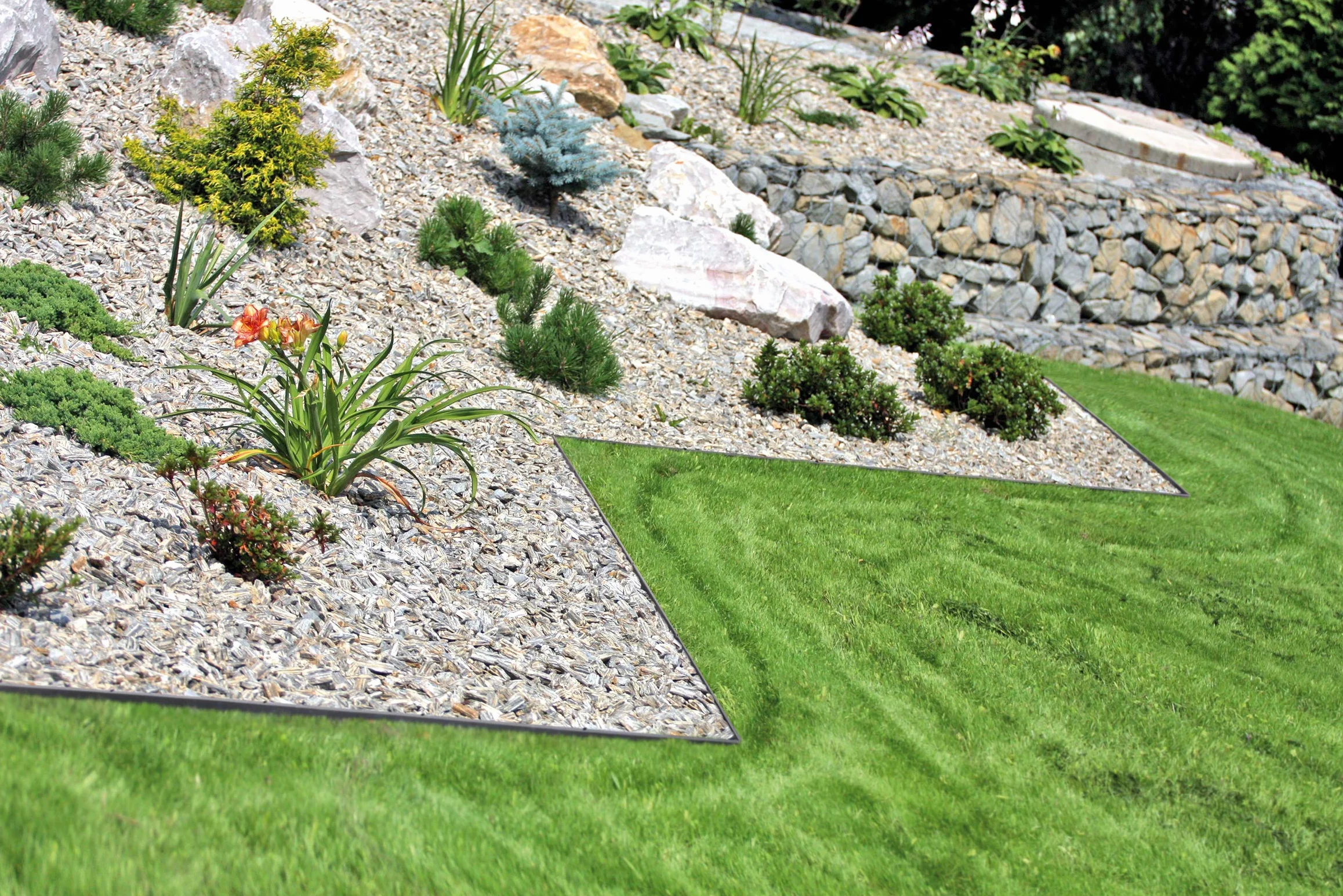 GARDENIX obrzeże trawnika 45 mm x 80 mm 12 m