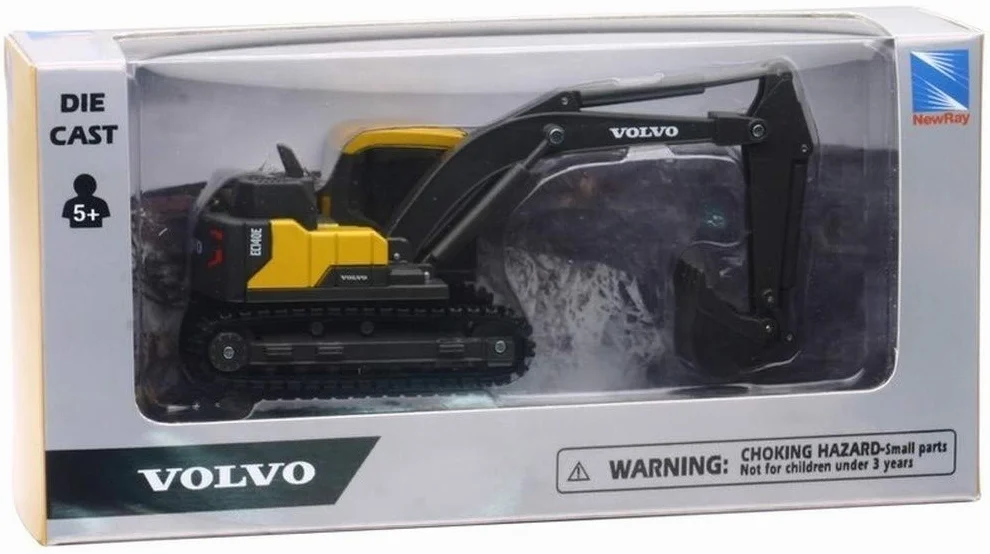 New Ray BTP Volvo 1/50EME, 32113, żółty