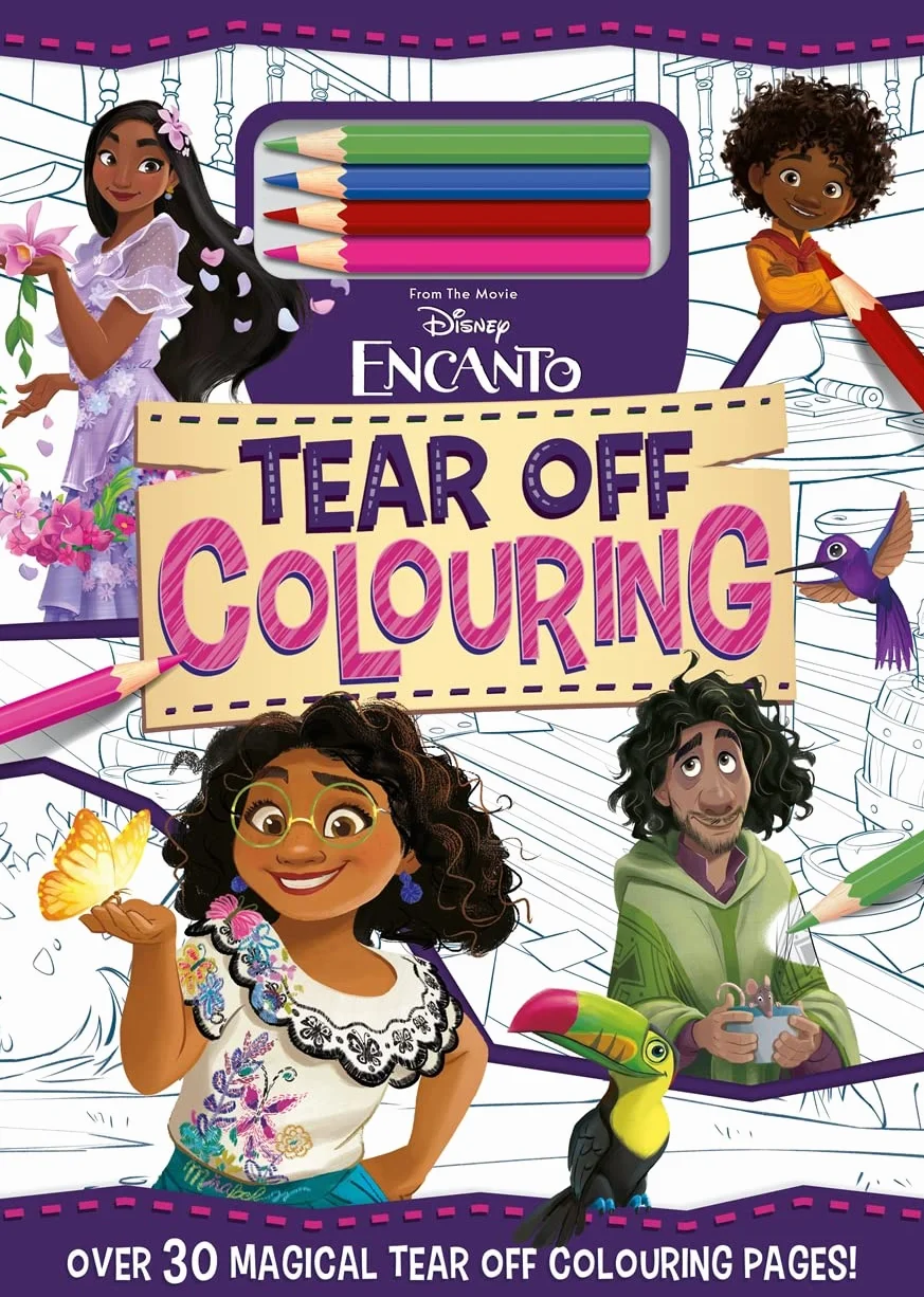 Disney Encanto: Tear Off Colouring