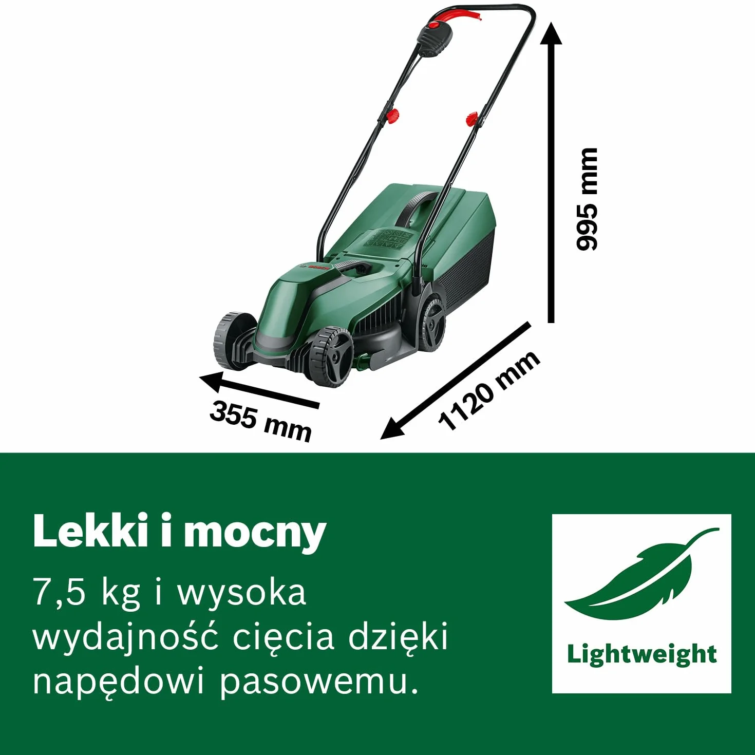 Bosch EasyMower 18V-32-200 Kosiarka Akumulatorowa 18V Szerokość Cięcia 32 cm