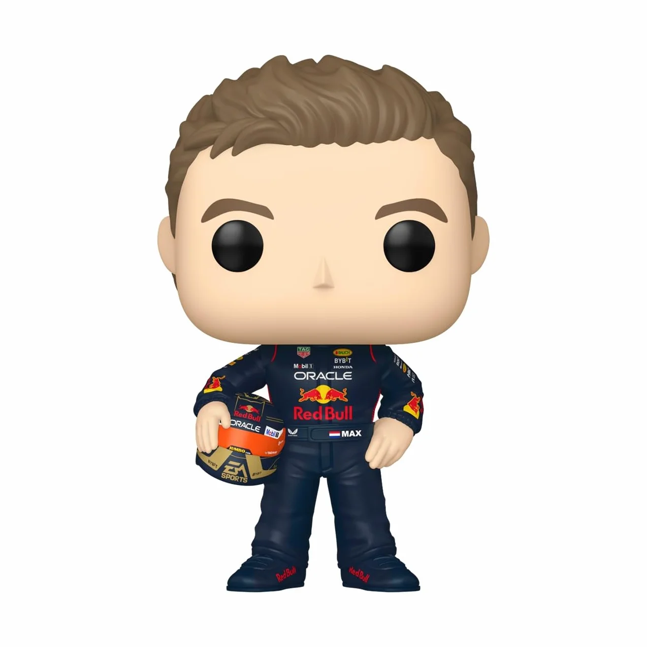 Funko POP! Racing: Wyścigi - Max Verstappen z kaskiem - Red Bull Racing - Kolekcjonerska figurka winylowa - Pomysł na prezent - Oficjalny towar - Zabawki dla dzieci i dorosłych - Fani sportu